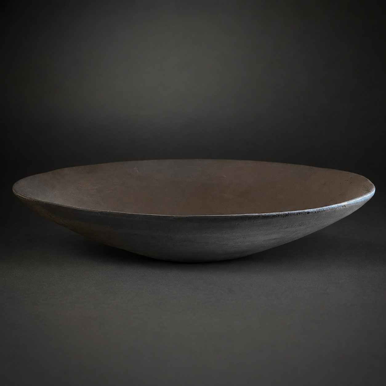 LIGHTWEIGHT CAST COMPOSITE RESIN LOW BOWL