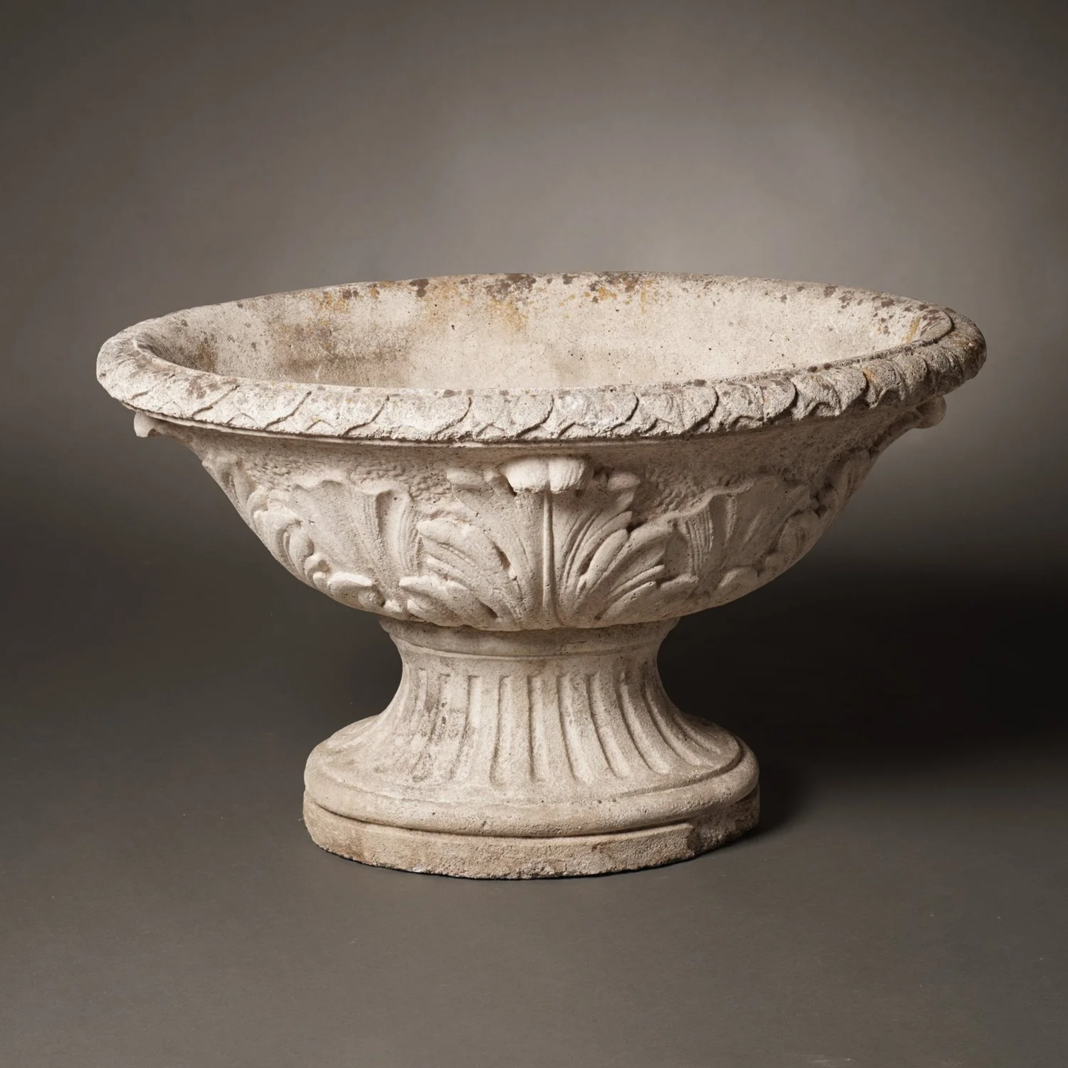 FRENCH FOOTED OVAL PLANTER
