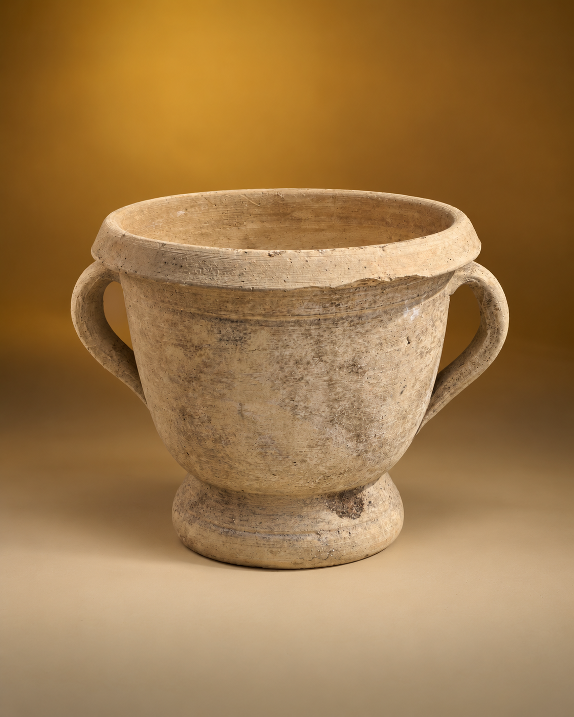 UNGLAZED ANDUZE PLANTER