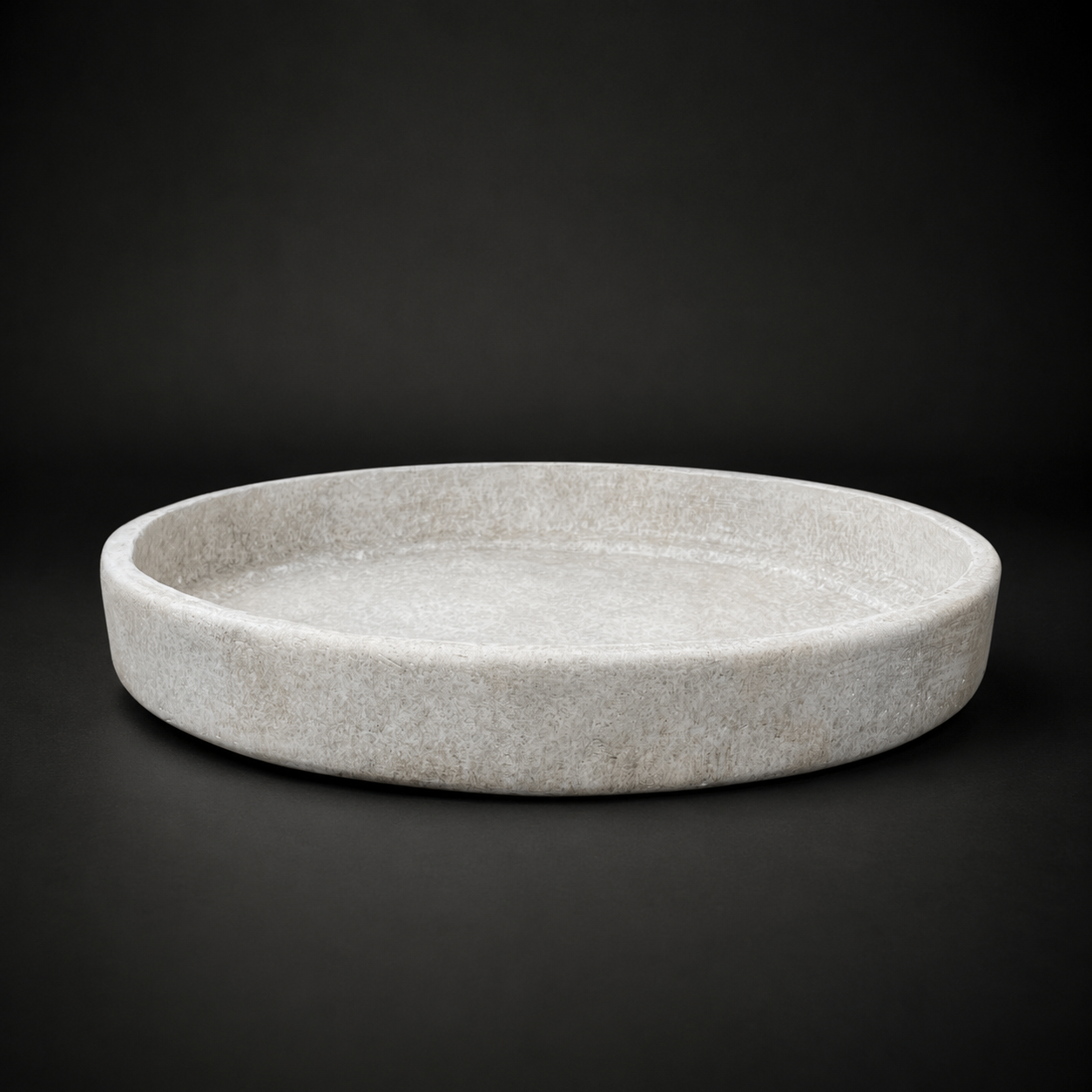 LIGHTWEIGHT CAST COMPOSITE RESIN BOWL