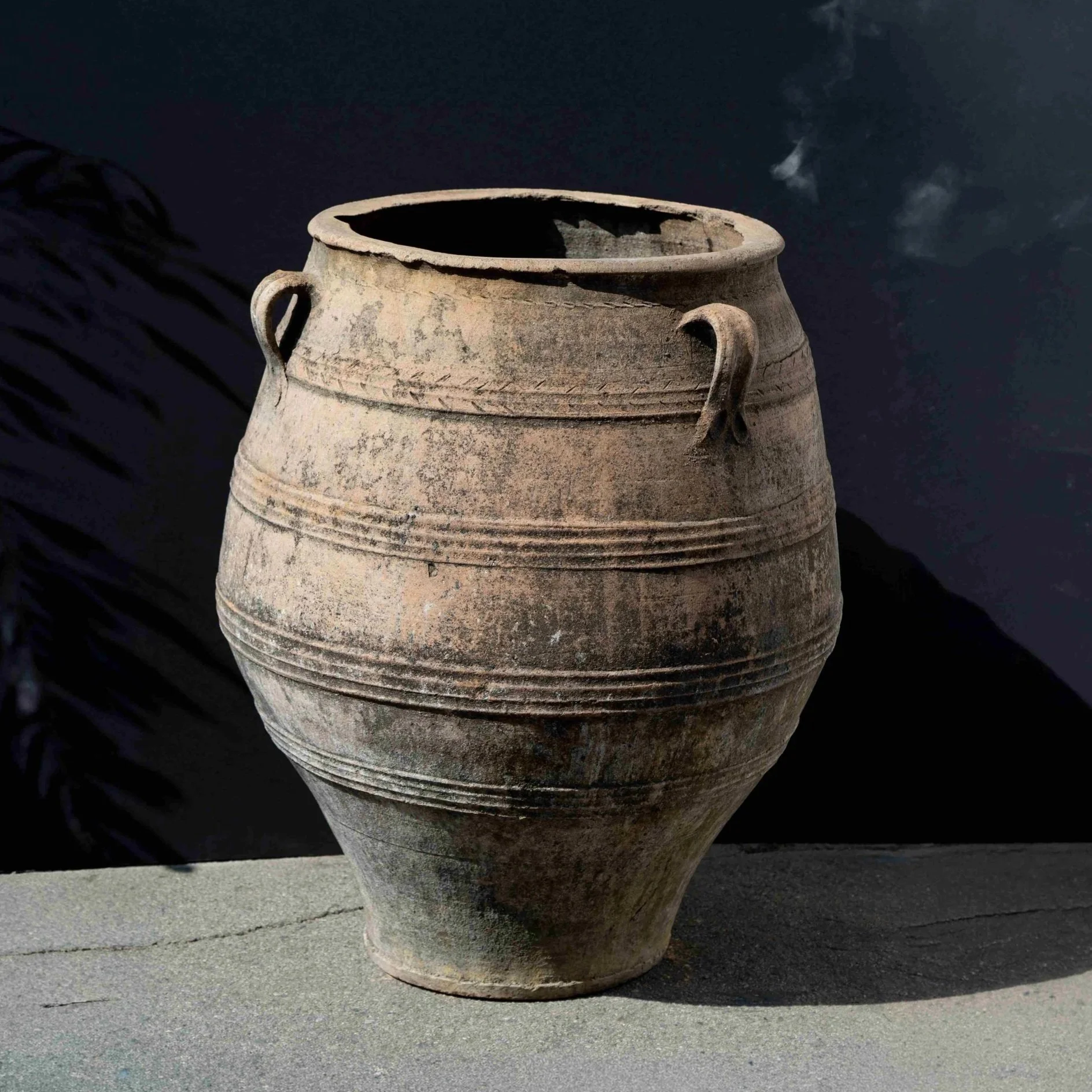 GREEK OLIVE OIL URN