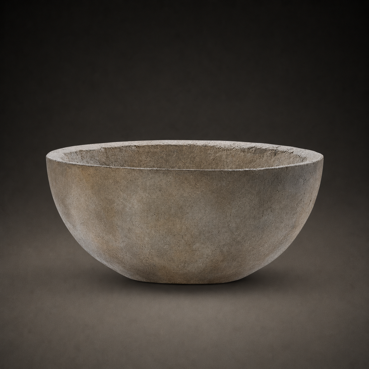 CAST STONE BOWL