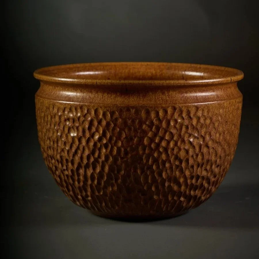 ROBERT MAXWELL & DAVID CRESSEY THUMBPRINT PLANTER
