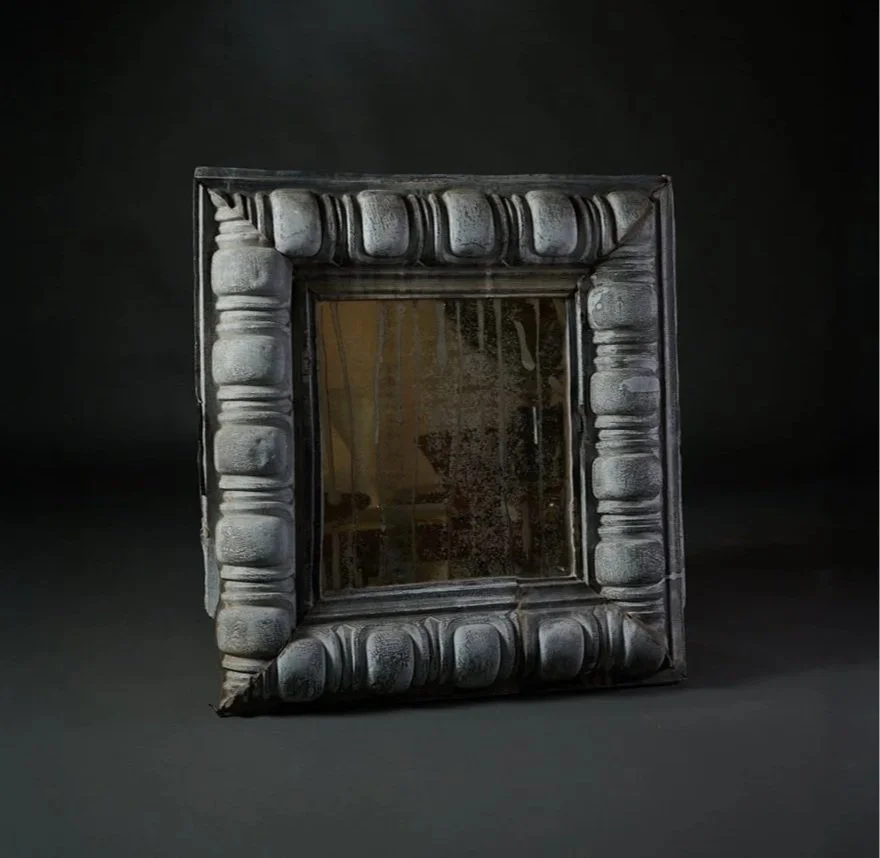 VINTAGE ZINC MIRROR