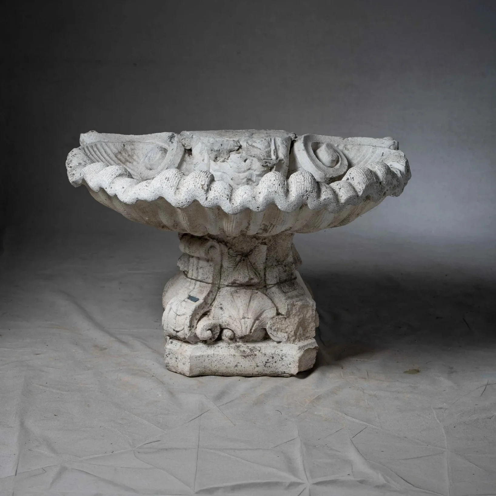 SWISS CAST STONE FOUNTAIN
