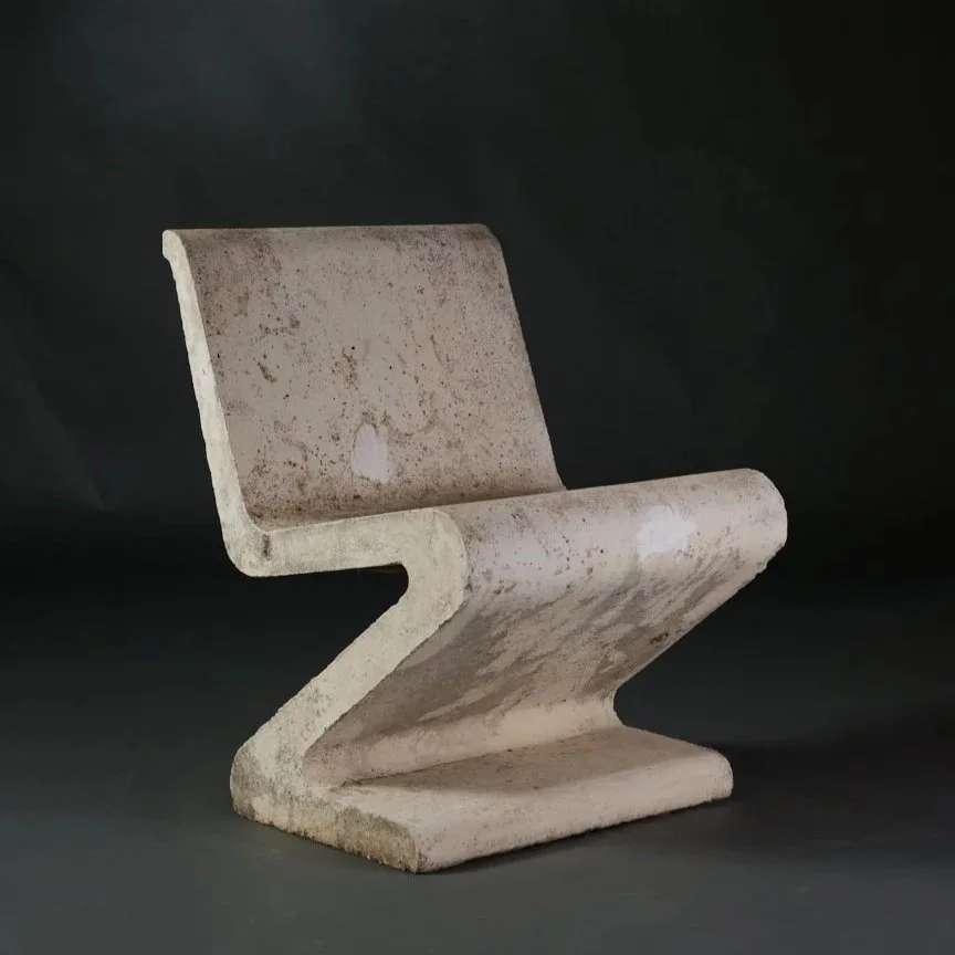 IG20878+Set+of+Three+Zig+Zag+Concrete+Chairs+One+with+Crack+Circa+1950+19%27%27L+x+23%27%27W+x+28%27%27H.jpg