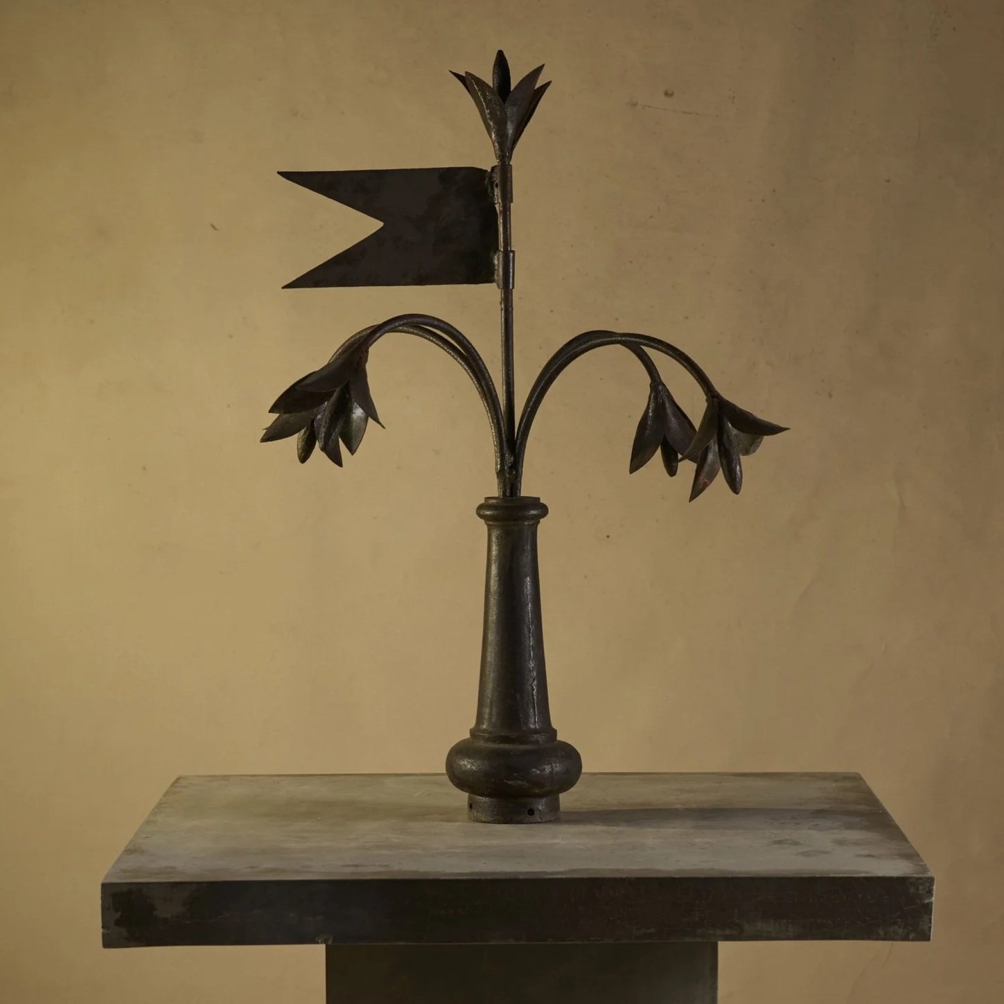 FRENCH WROUGHT IRON FINIAL