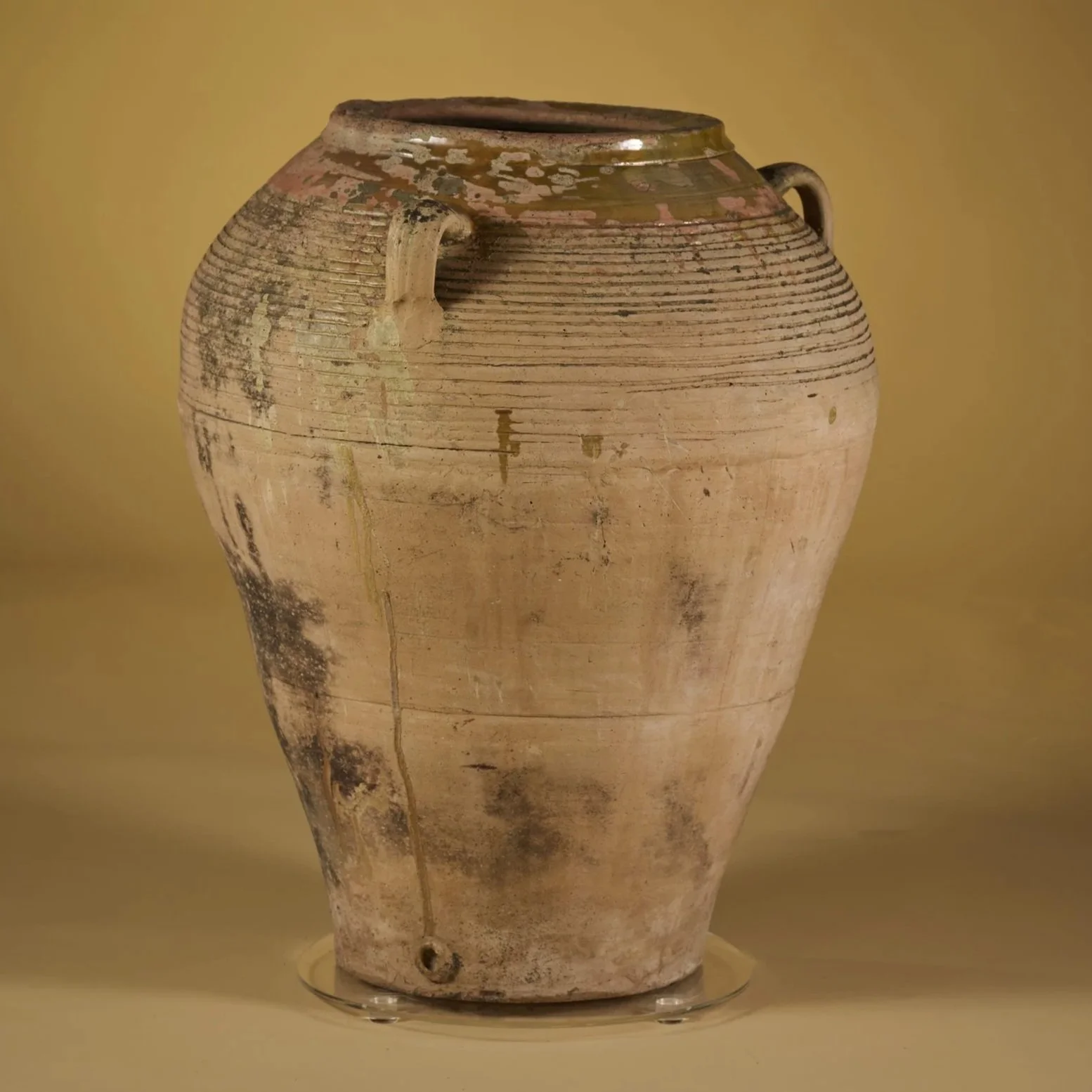 SPANISH CERAMIC OIL JAR