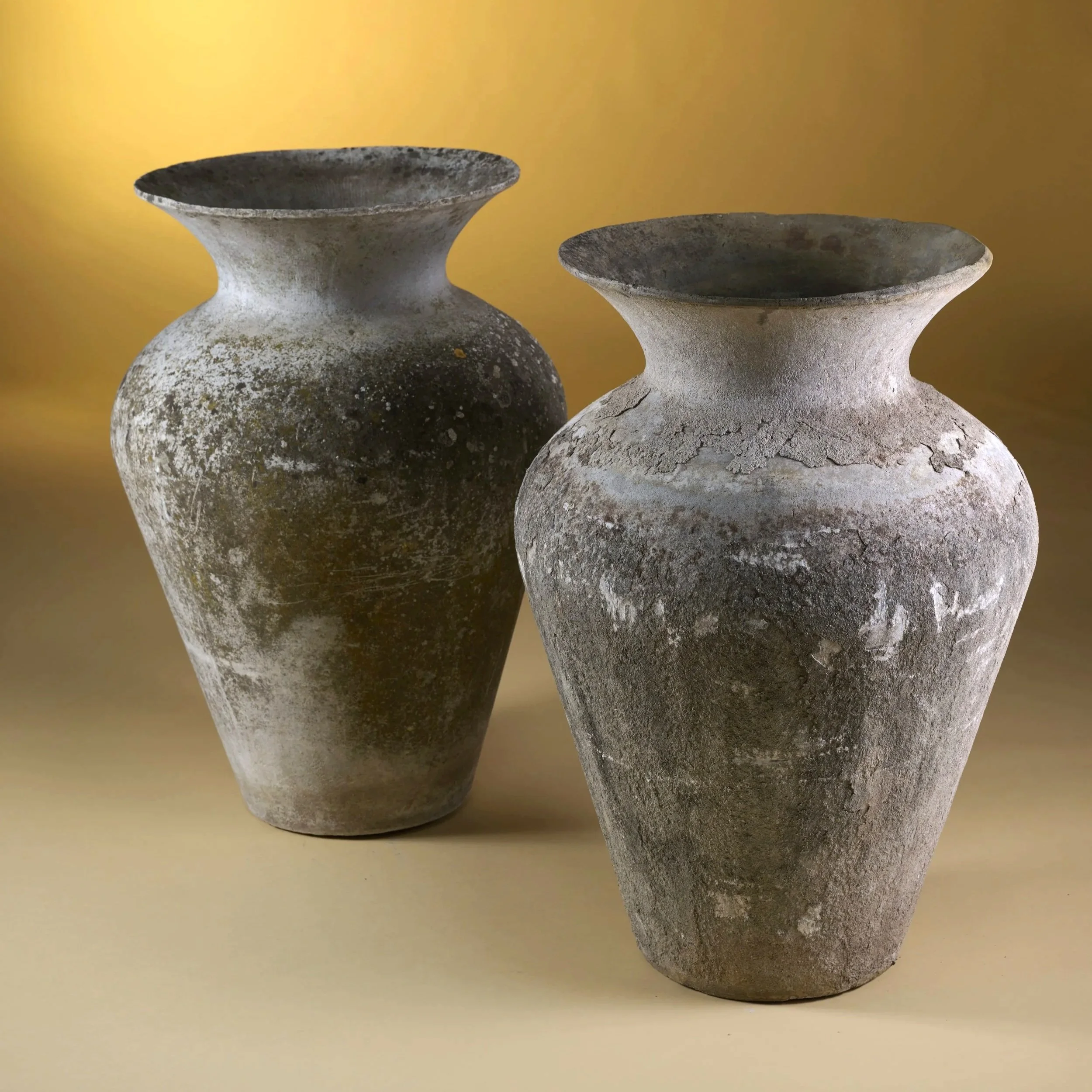 WILLY GUHL FIBER CEMENT LARGE JARS