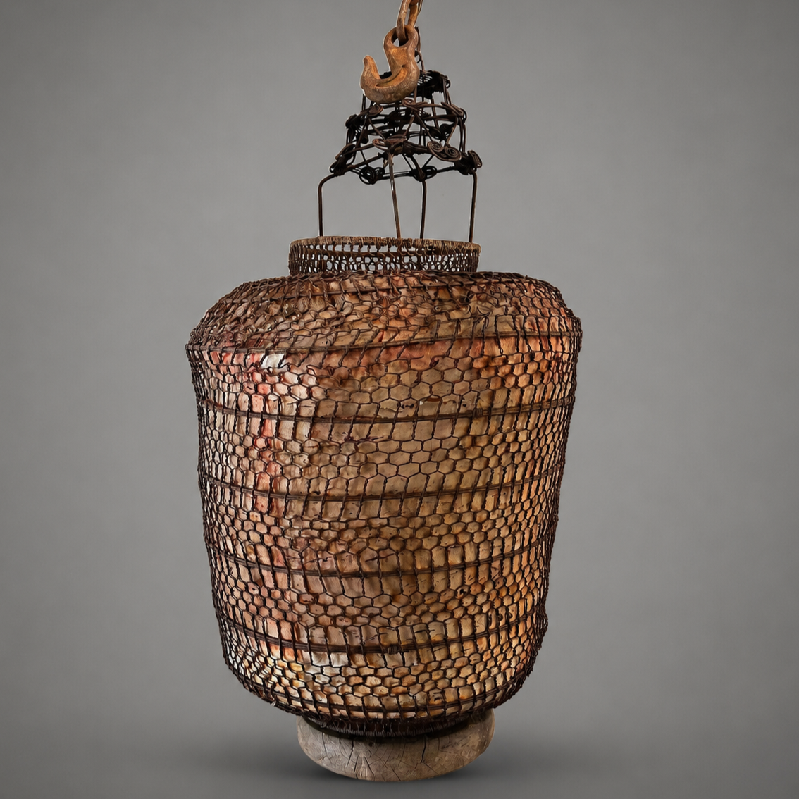 CHINESE CYLINDER HEIBE LANTERN