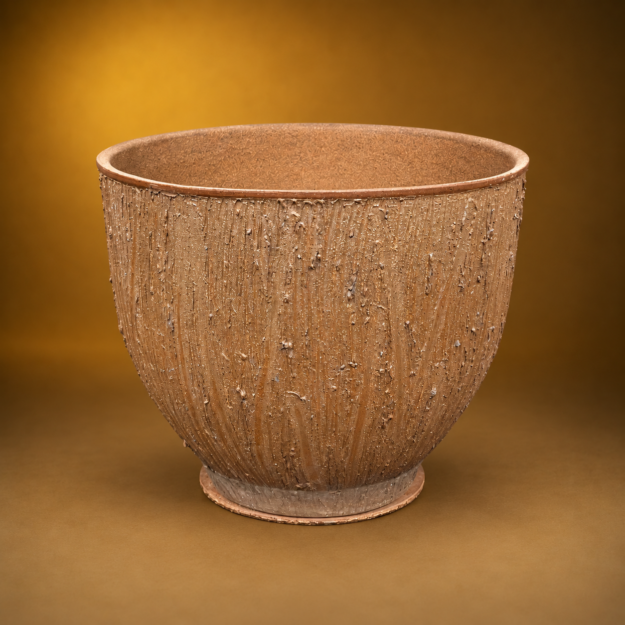 David Cressey Scratch Stoneware ProArtisan Planter for Architectural Pottery