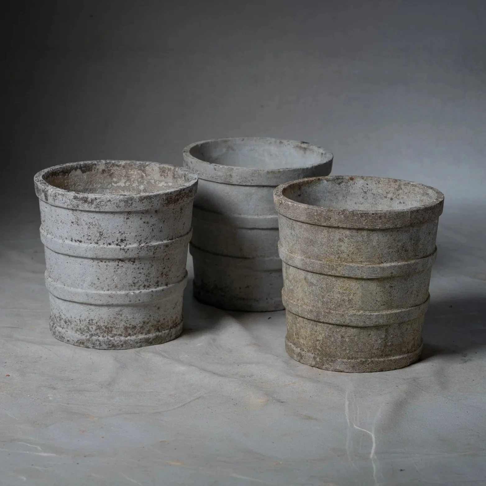 WILLY GUHL ROUND PLANTERS
