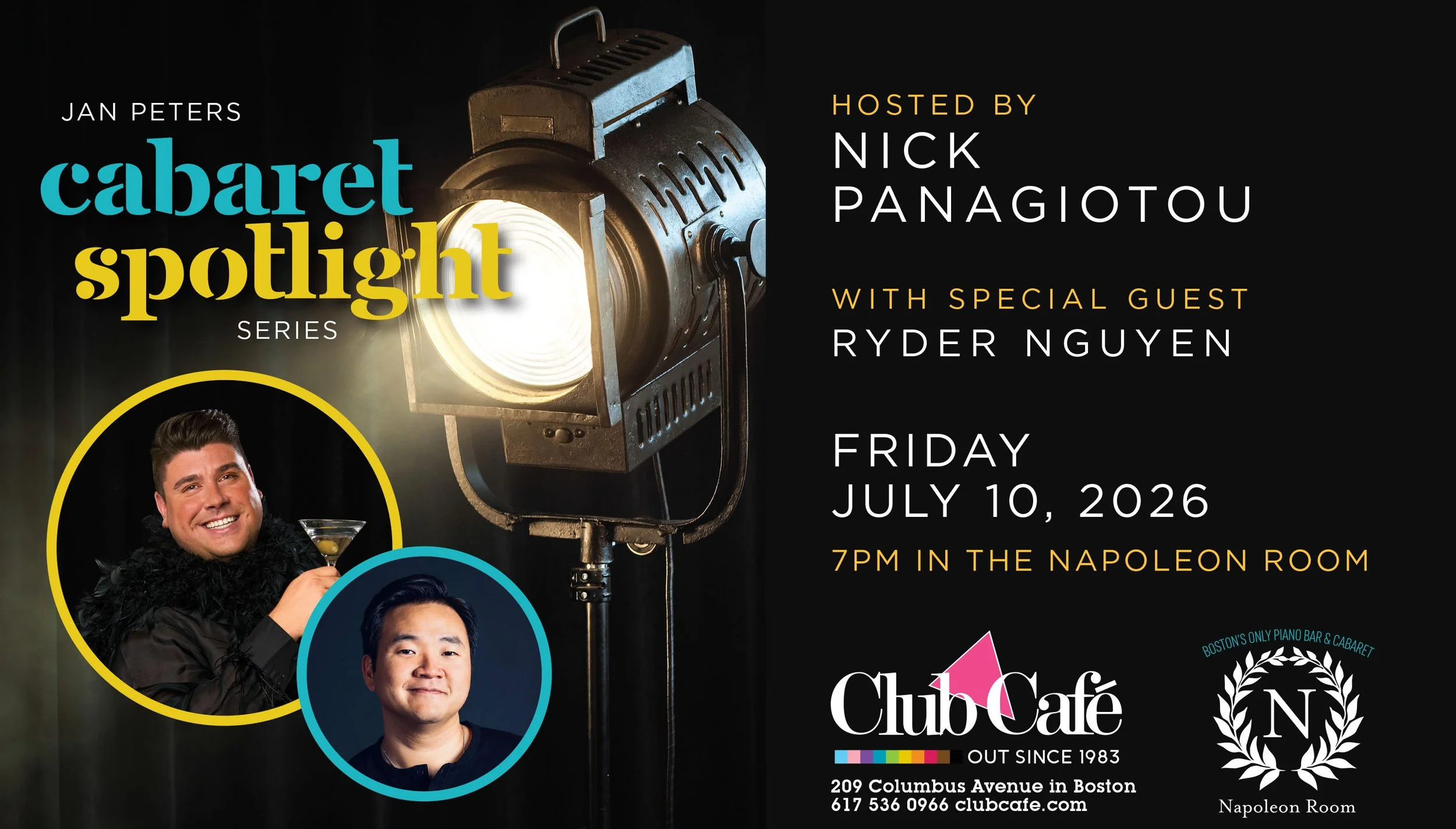 July 10, 2026 – Cabaret spotlight with ryder nguyen