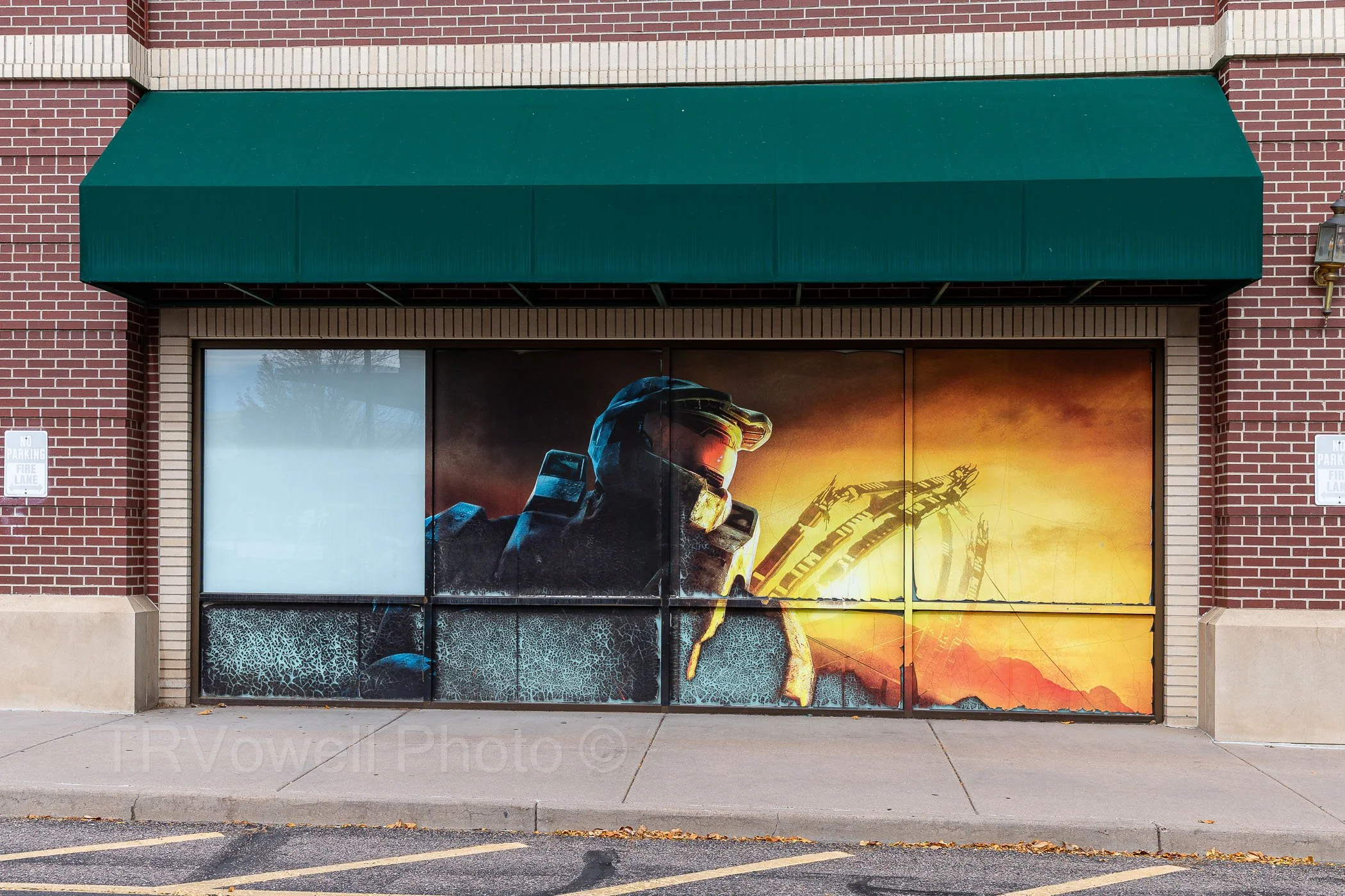HALO 3 mural at GameStop  -  Up since 2007 , Denver, CO