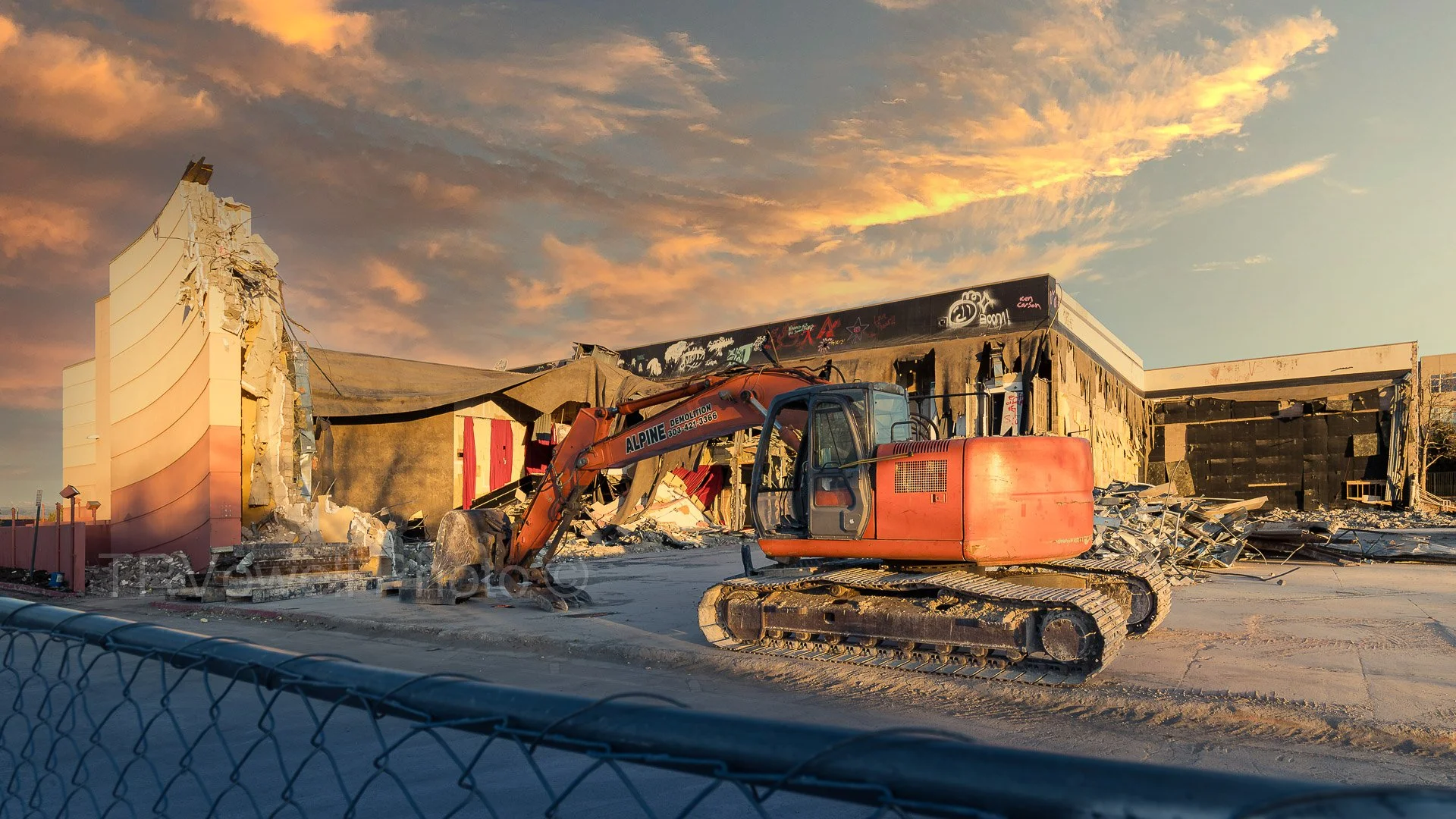 Denver Regal Continental Theater Demolition