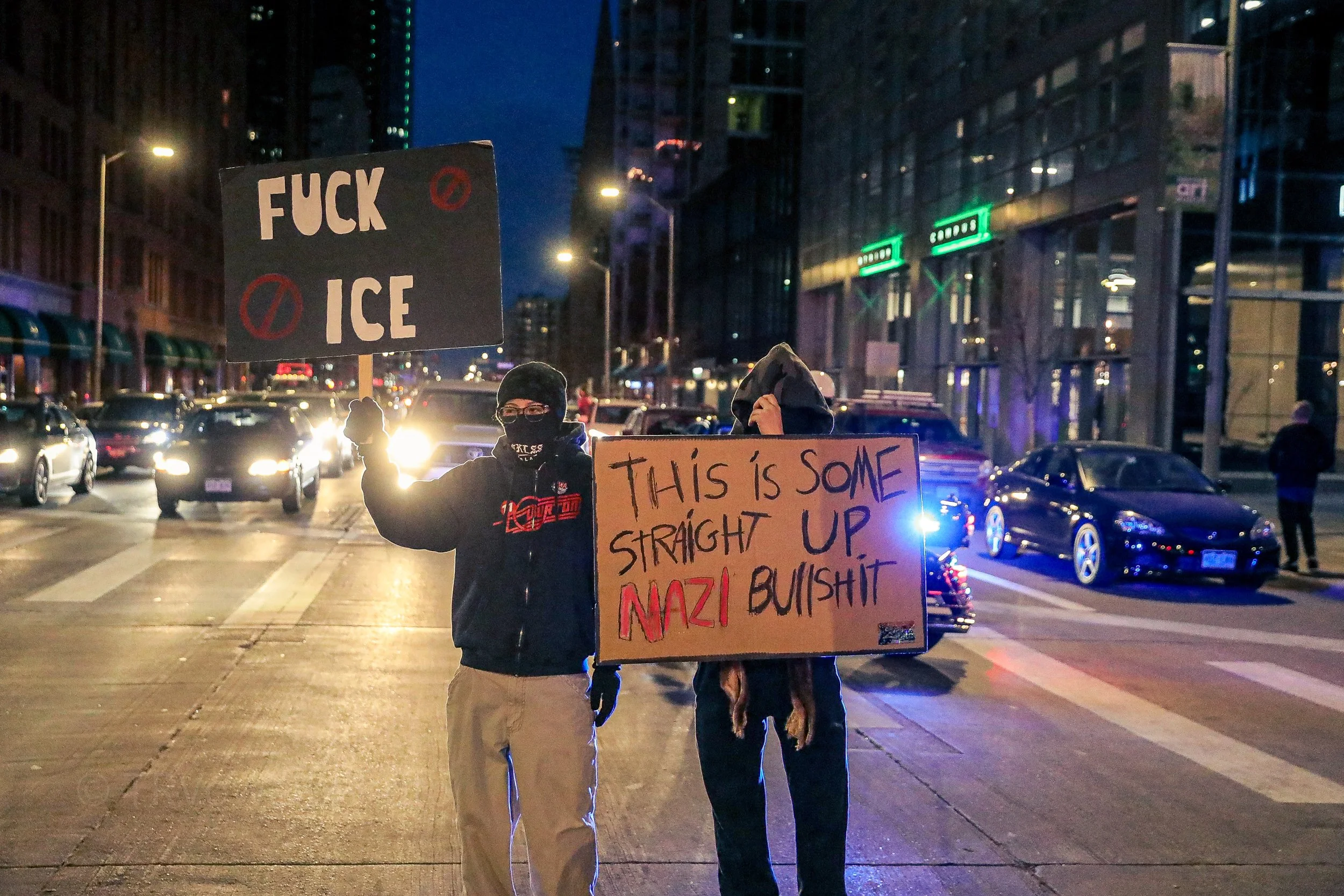 ICE Out protest and march - 01/30/2026 - Denver, Colorado