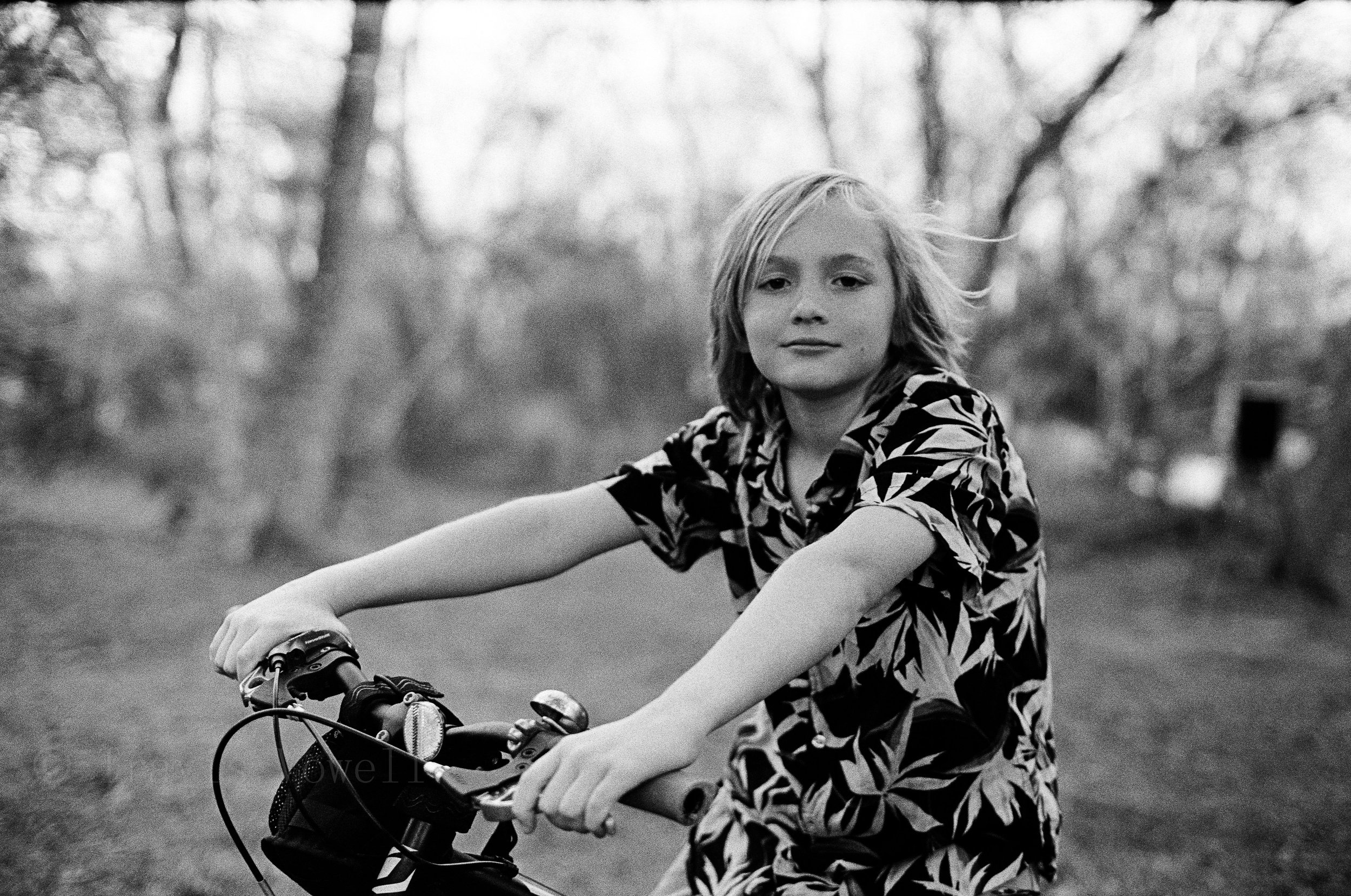 Texas Kids - B&amp;W Kodak Double-X 35mm Film
