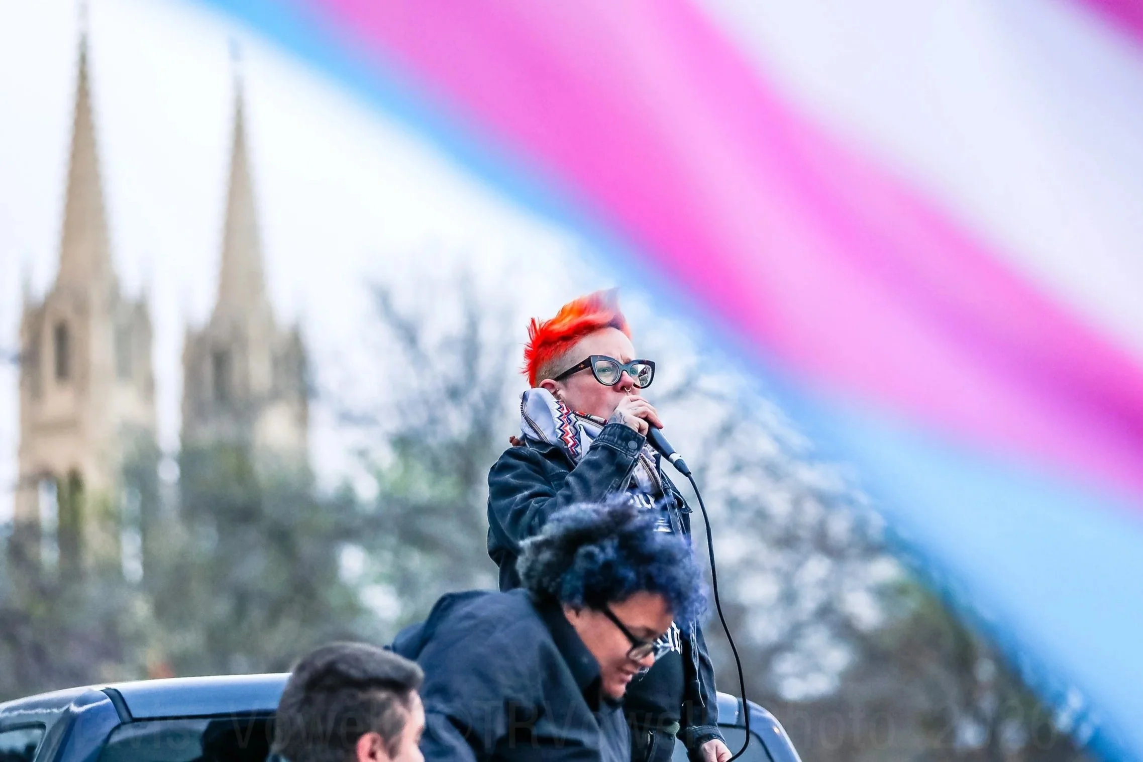 Emergency Protest for Trans Rights - Denver, Colorado - Friday April 03 2026