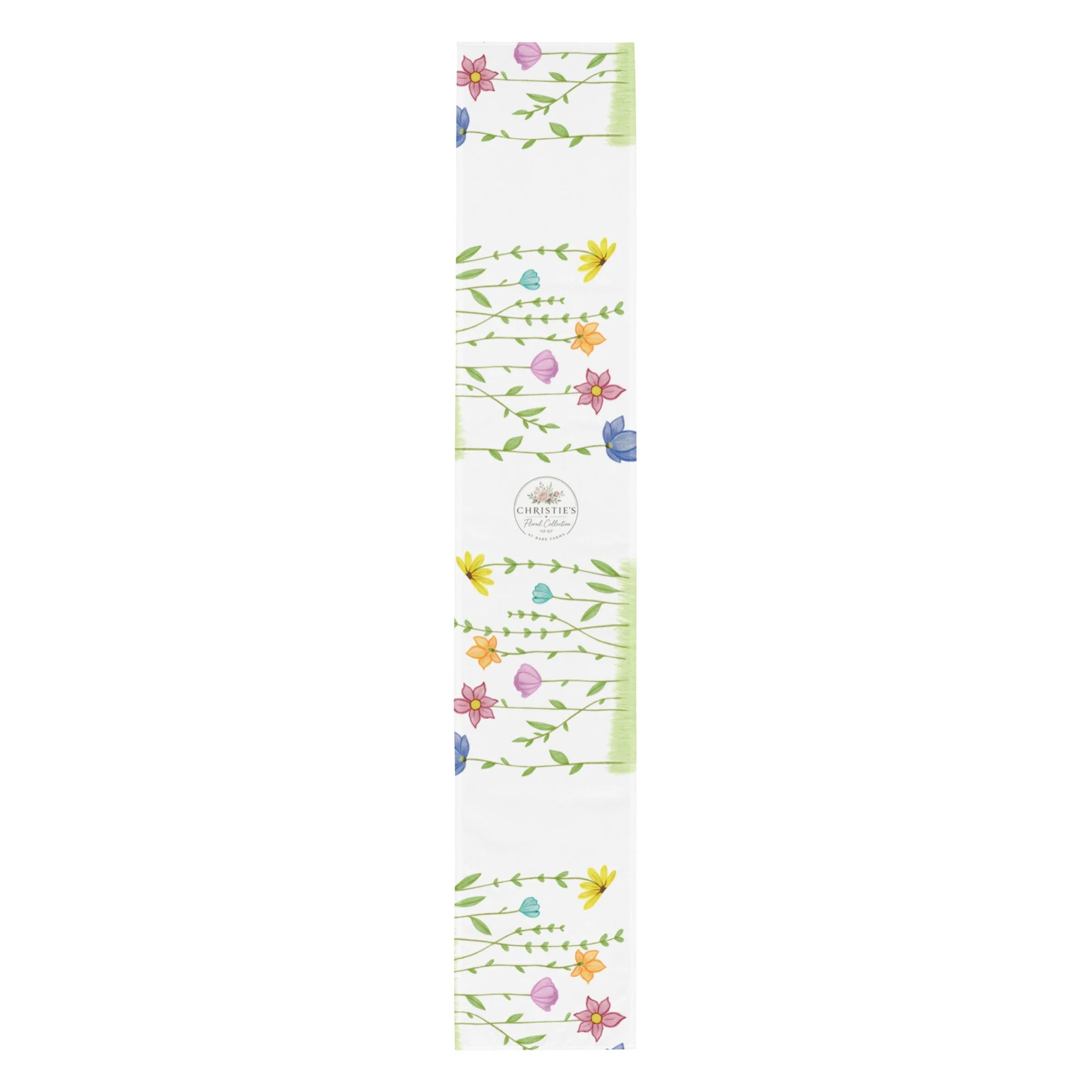 Where New Beginnings Bloom Table Runner