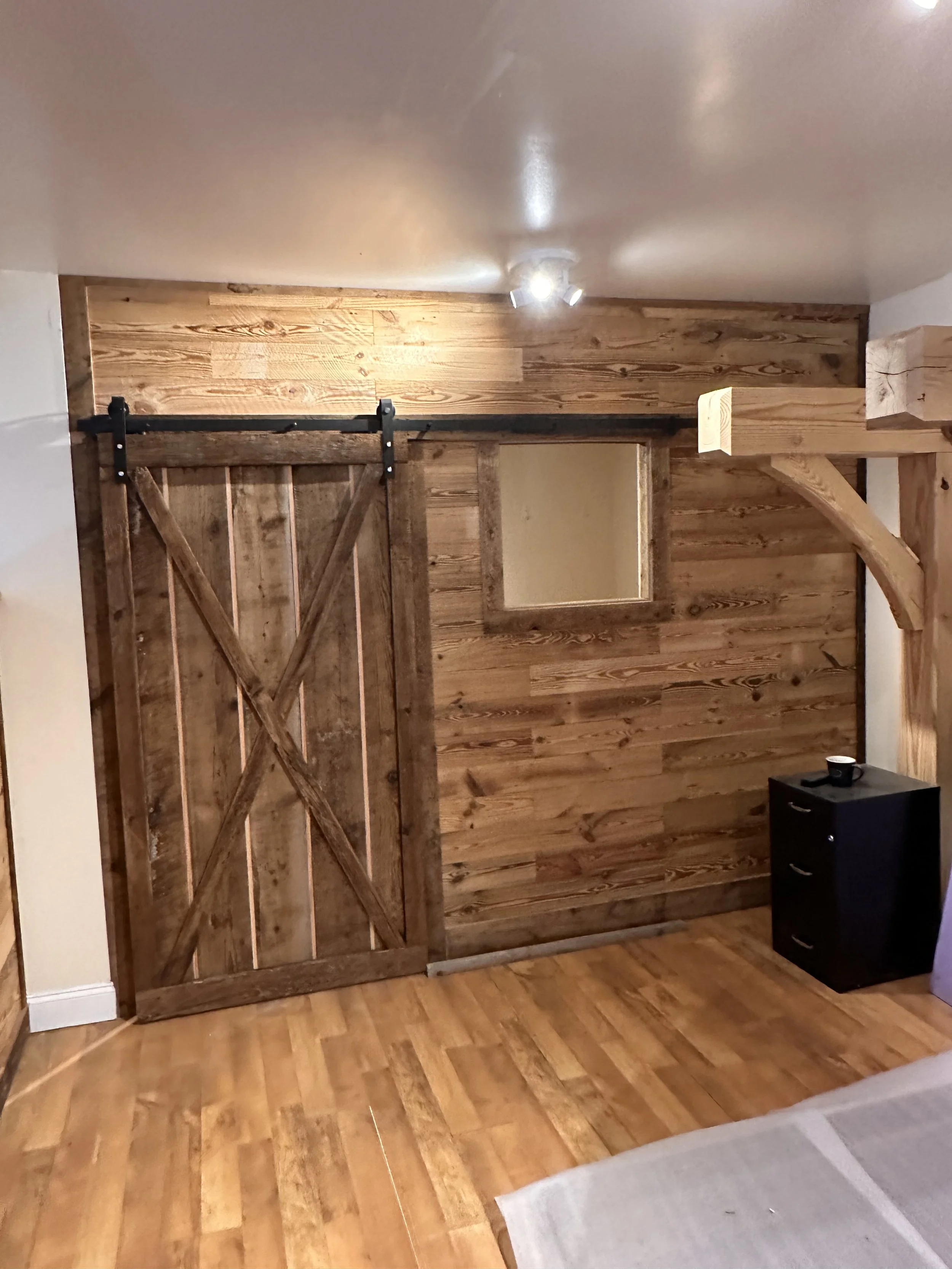 Barn Board Office Restoration