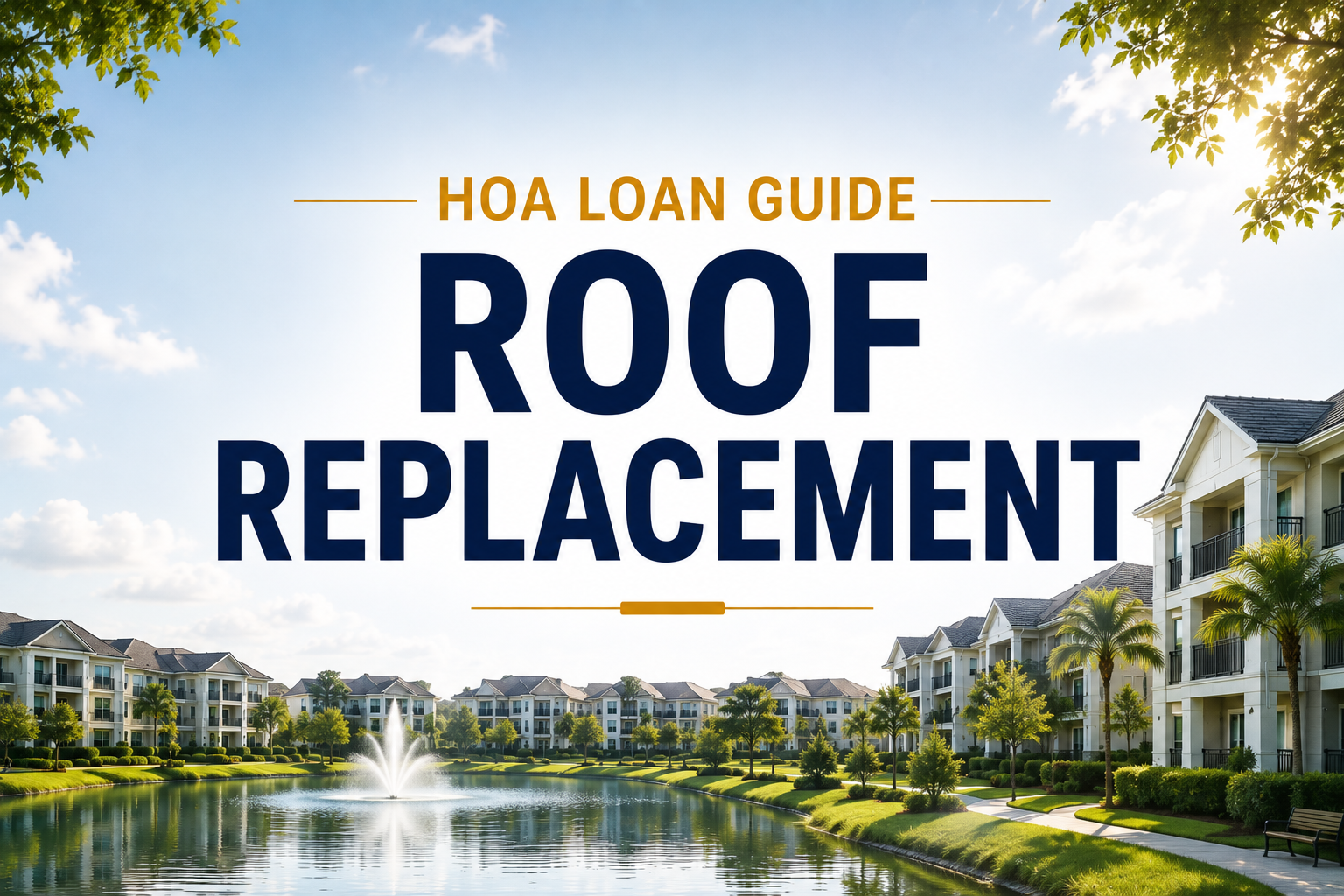 HOA Loan Guide: Roof Replacement