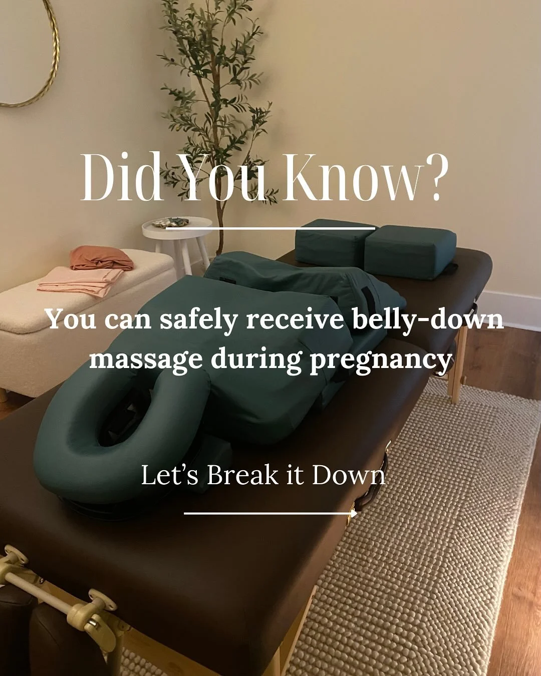 So excited to offer this alternative to side-lying to expecting mamas 😌

You can easily book your appointment online at the link in my bio or send me a DM 💌

📍 STE #5 @scottsdale_salon_studios 3rd edition 

#prenatalmassage #pregnancymassage #mama
