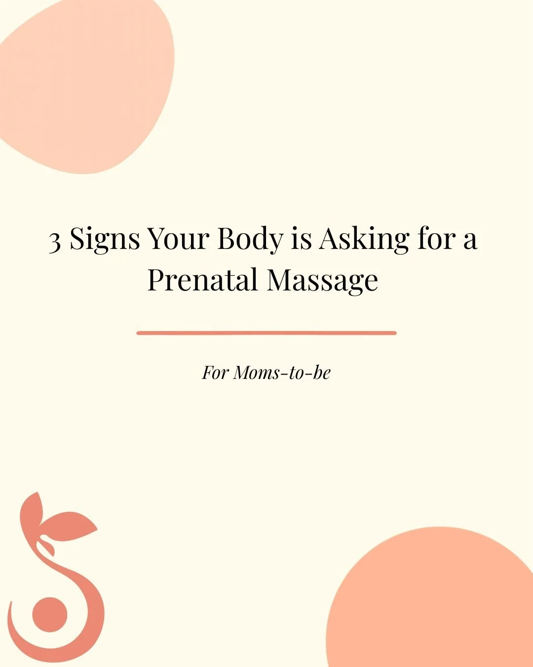 If you&rsquo;re experiencing any of these aches and pains in your pregnancy, it might be time to come in for a massage. I&rsquo;d love to help you reduce discomfort in your pregnancy and help you feel relaxed and your best. 🩷

I have very few spots 