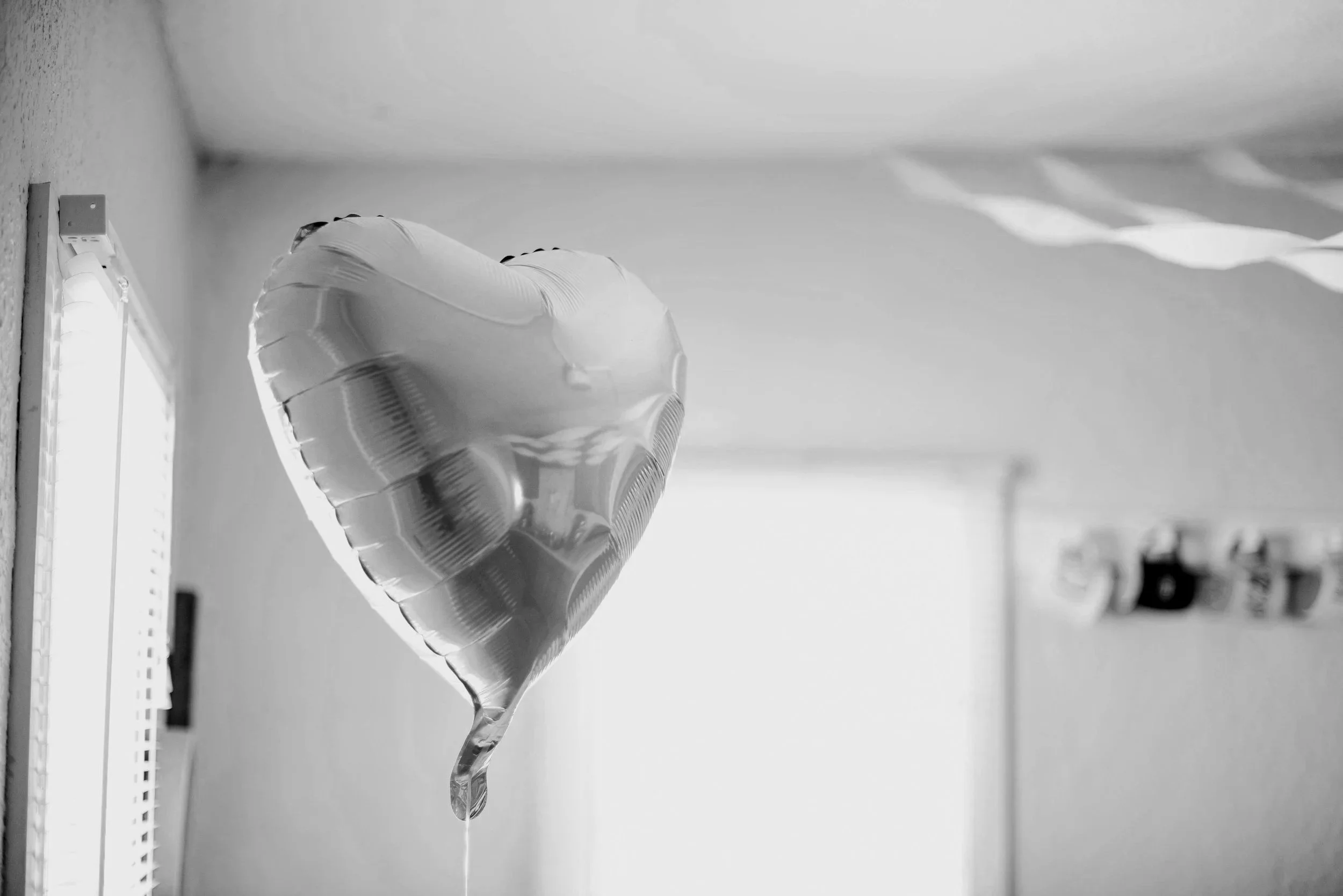 Balloon in a delivery room after labor stimulation massage.