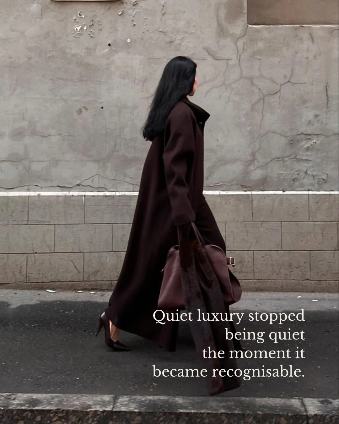 Quiet luxury isn&rsquo;t beige.
It isn&rsquo;t minimal.
And it isn&rsquo;t something you can shop for.

I wrote about what it actually is - and why it&rsquo;s being misunderstood.

Full piece on Substack.