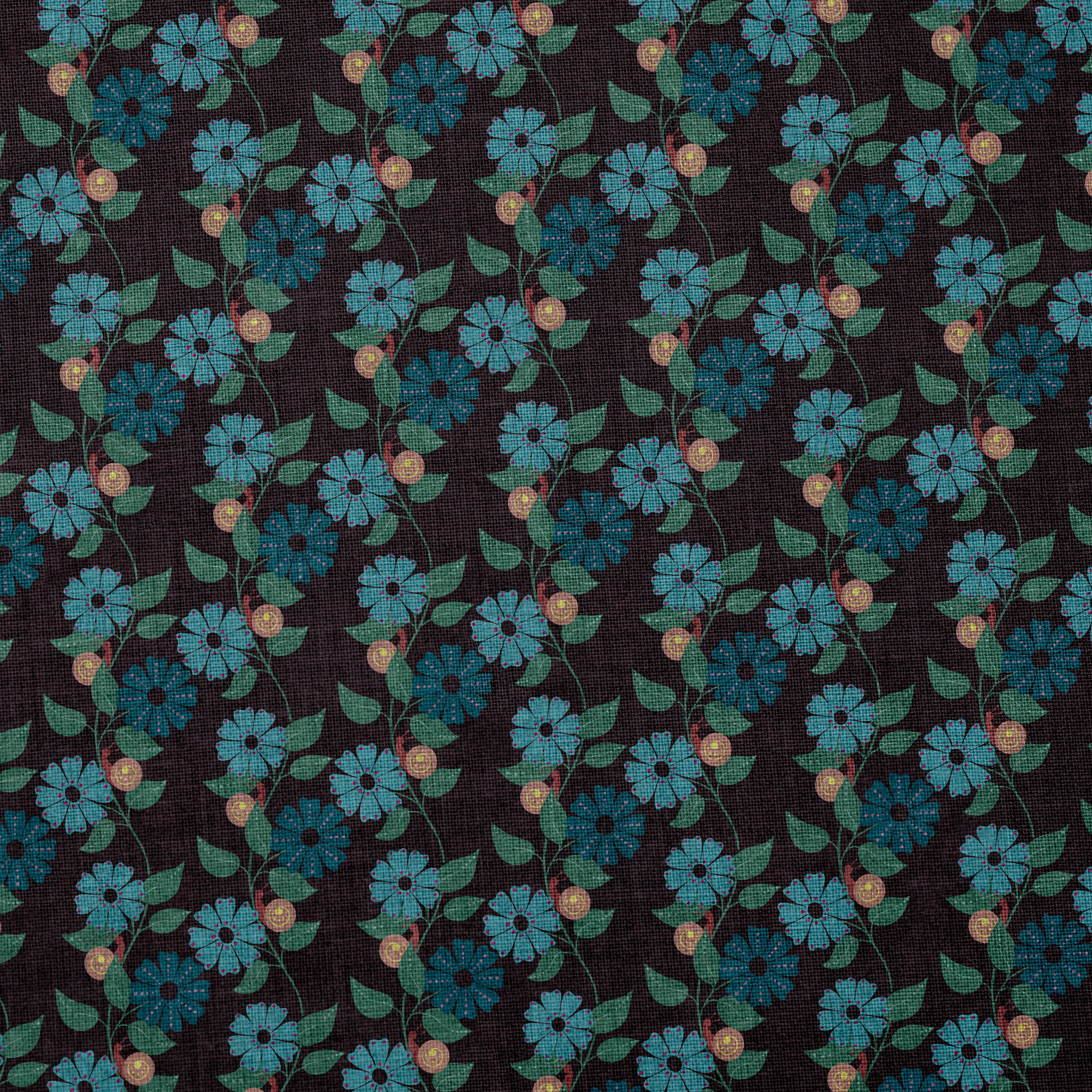 Blue Trailing Snails Cotton.png