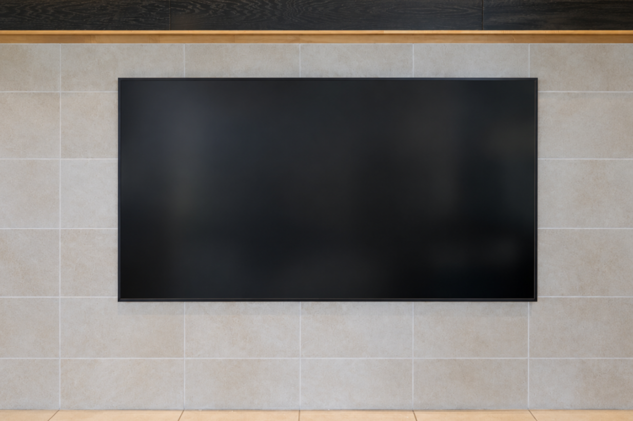 Government Install 100 inch Samsung Monitor
