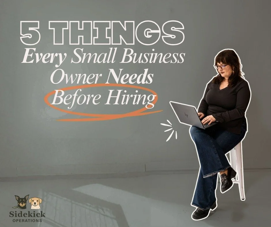 Hiring someone before you and your business are ready doesn't fix the chaos. It multiplies it. 🙃

I've worked with small business owners across Northern Kentucky and Cincinnati who brought on a team member full of hope and then spent the next three 