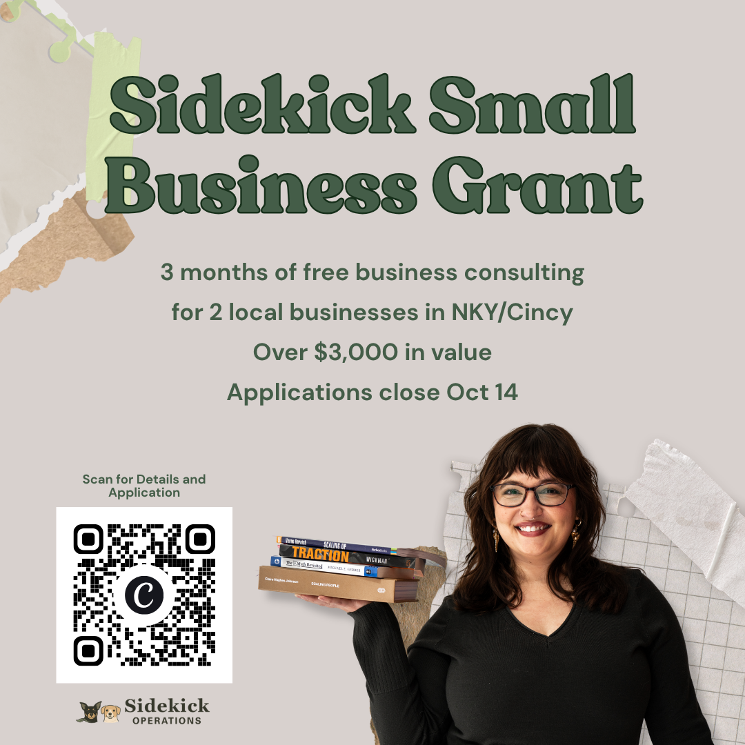 The Sidekick Small Business Grant for Northern Kentucky/Cincy