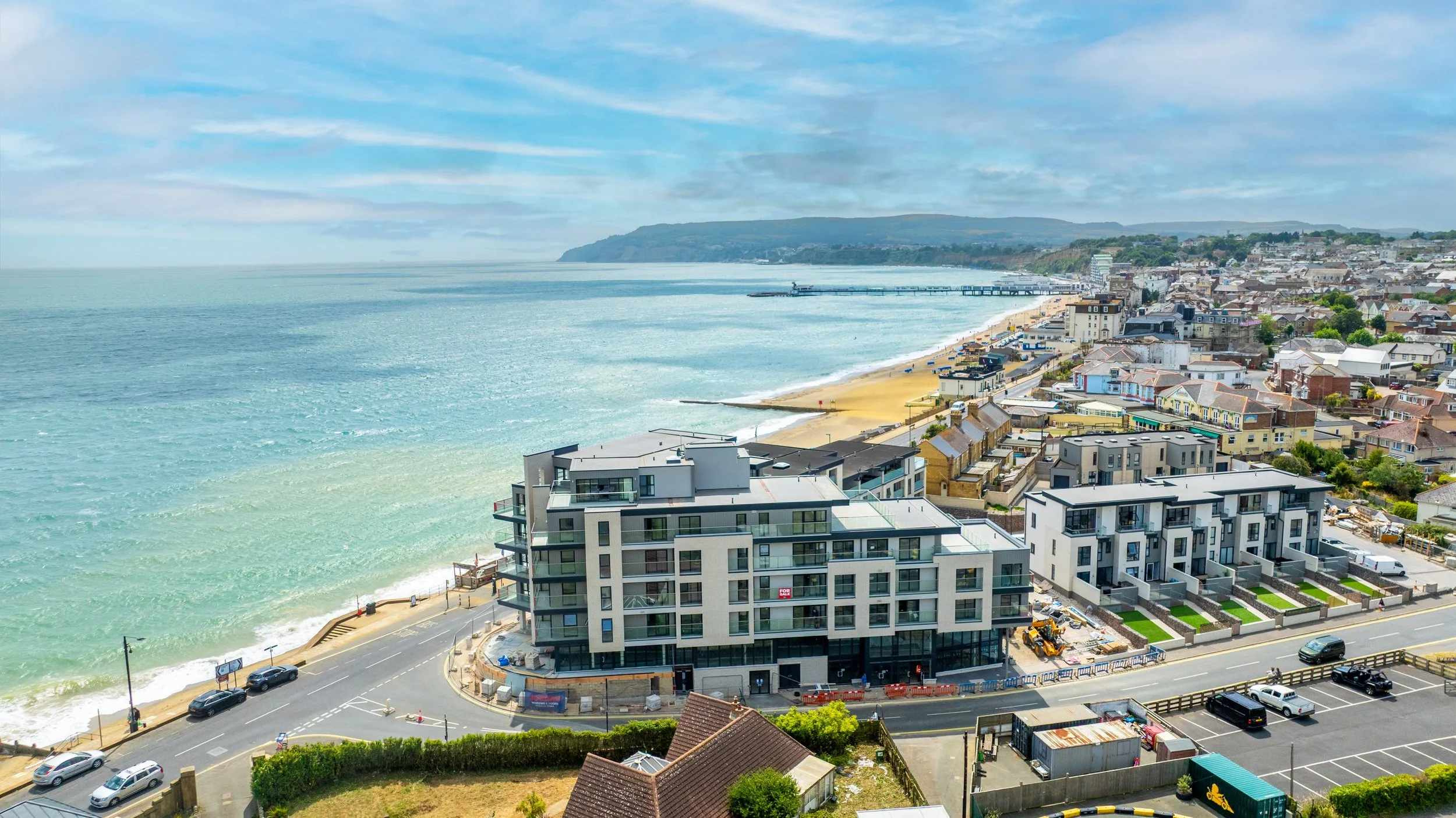 Breakwaters in Sandown