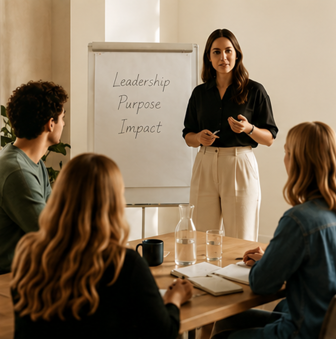Leadership development workshop helping managers and teams build capability, collaboration and high performance.