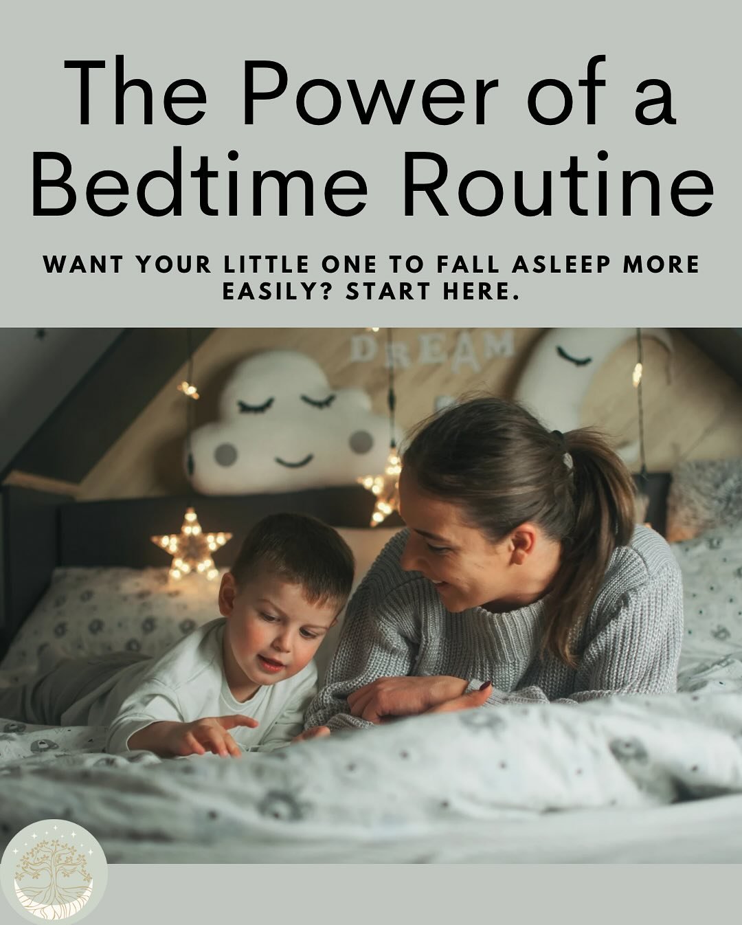 Let&rsquo;s talk about one of the most underrated tools for better sleep: a consistent bedtime routine. 🛁📖✨

A bedtime routine does more than just &ldquo;signal&rdquo; sleep&mdash;it creates security, predictability, and connection at the end of th