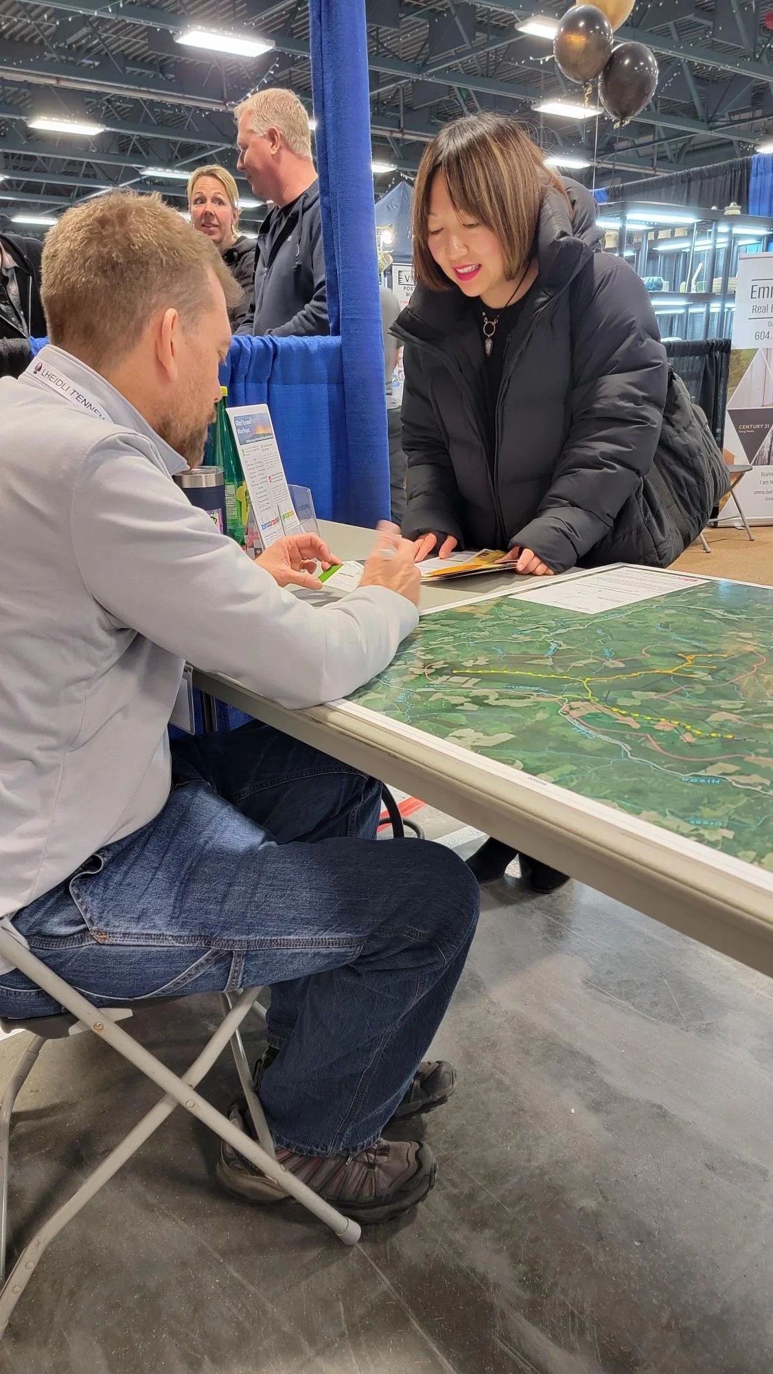 Community Engagement at the Quesnel Trade show 2026