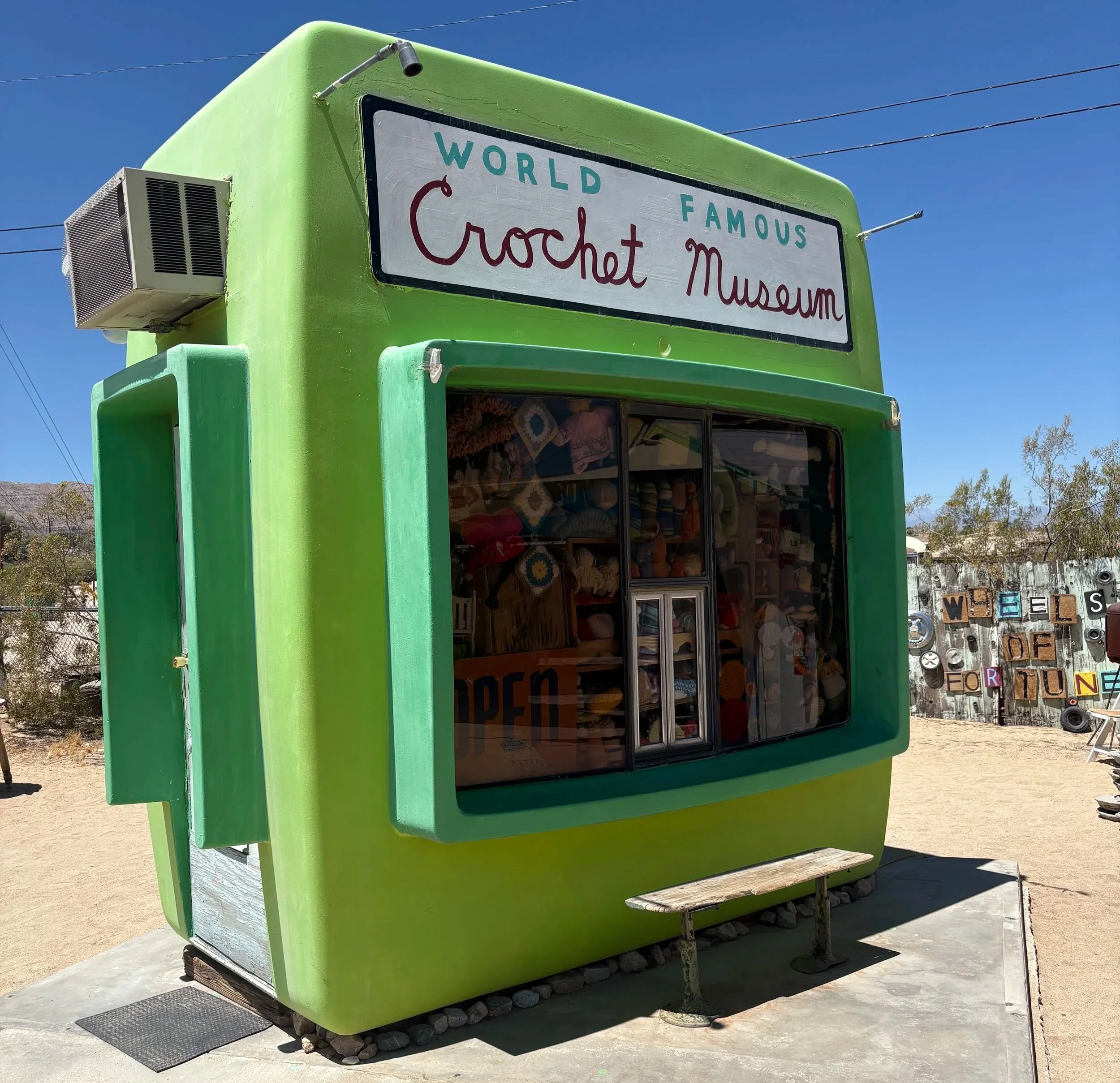 World Famous Crochet Museum in Joshua Tree