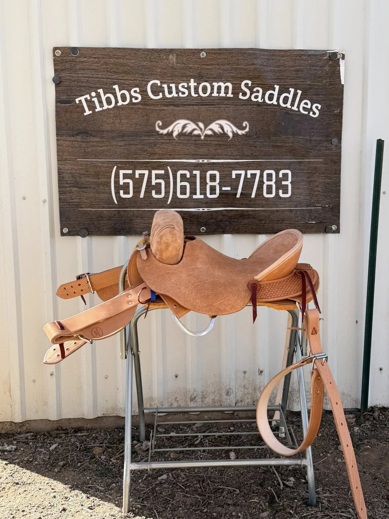Custom bronc saddles