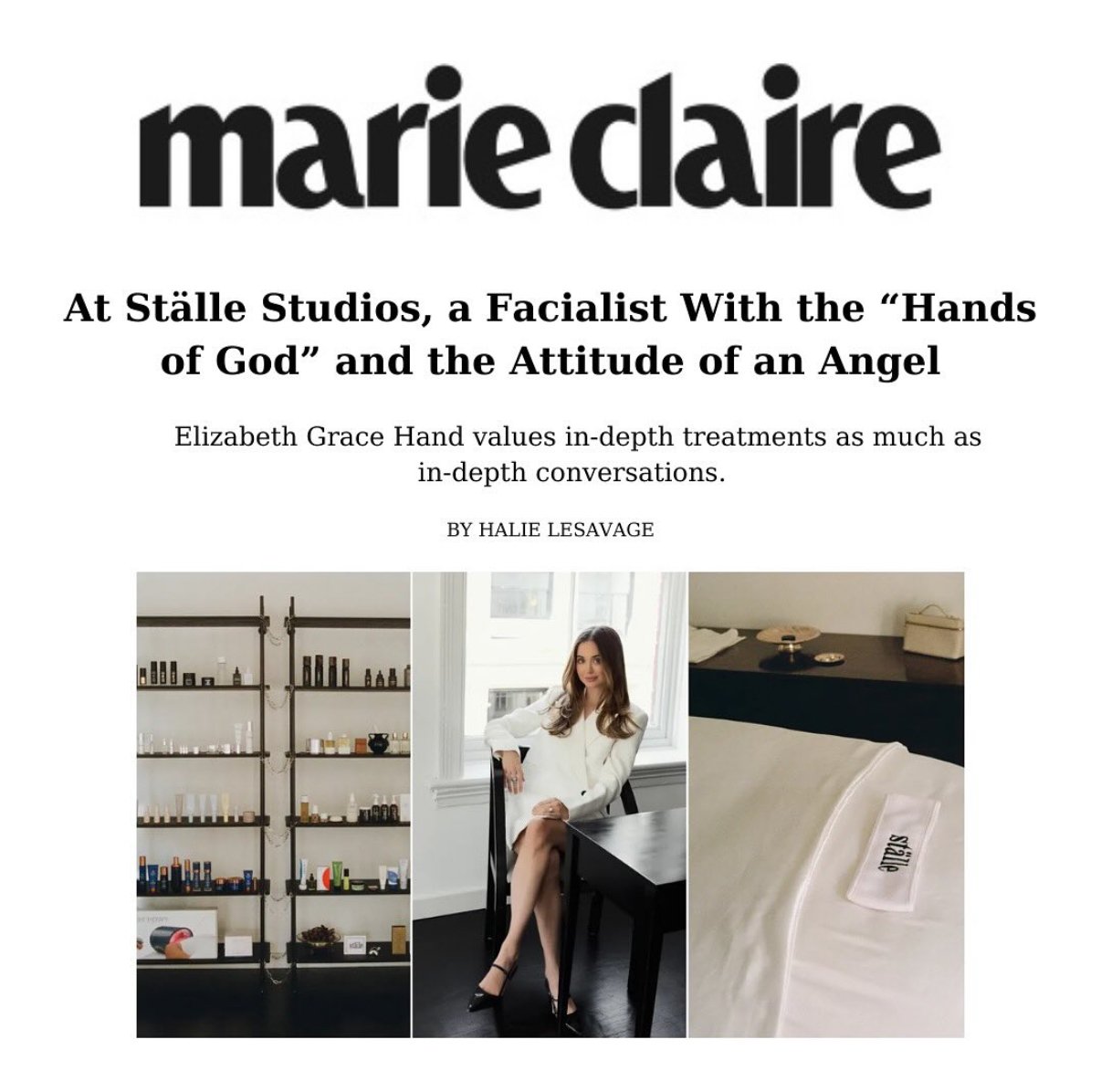 Elizabeth for Marie Claire