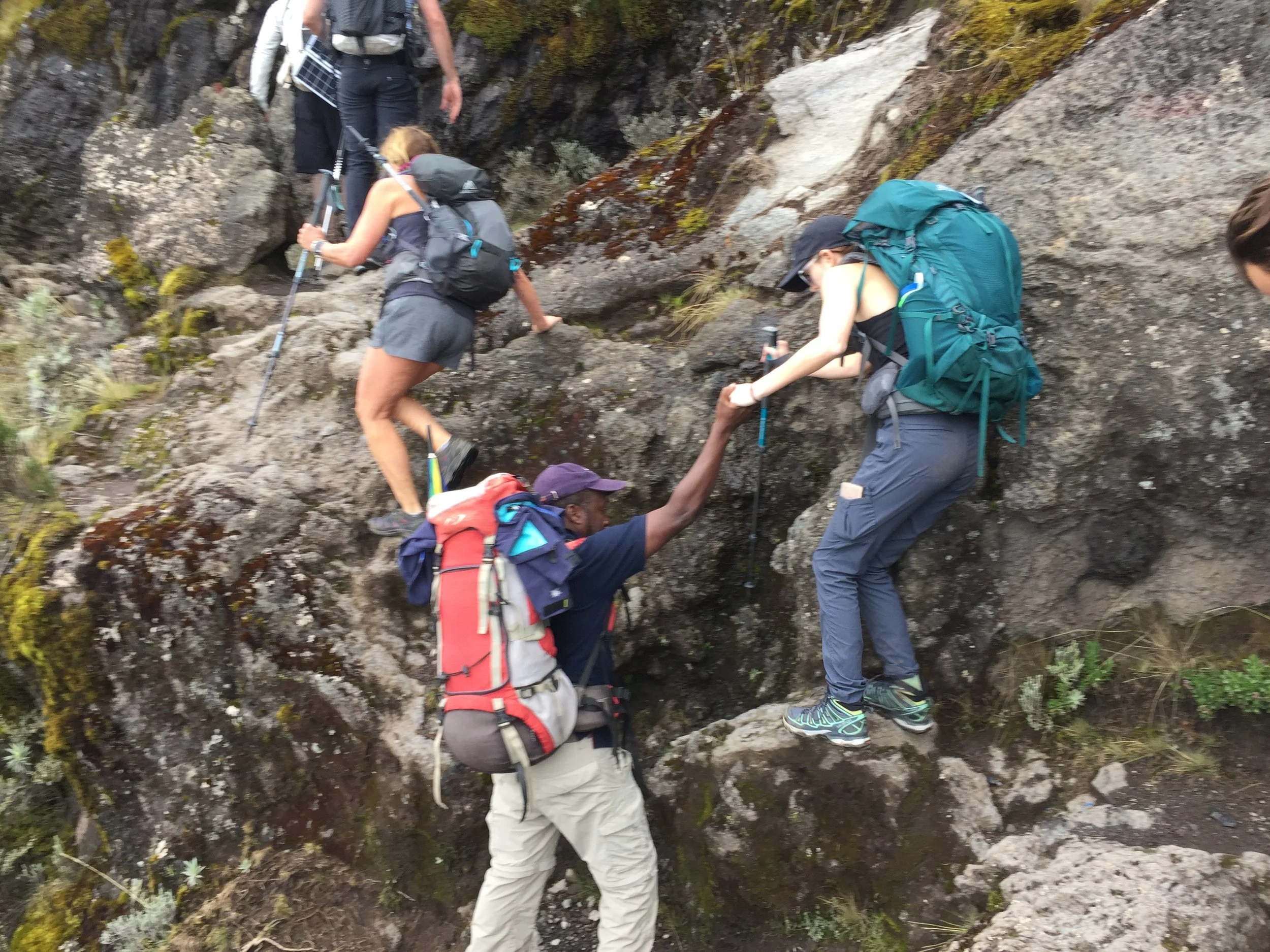Kilimanjaro Barranco Wall