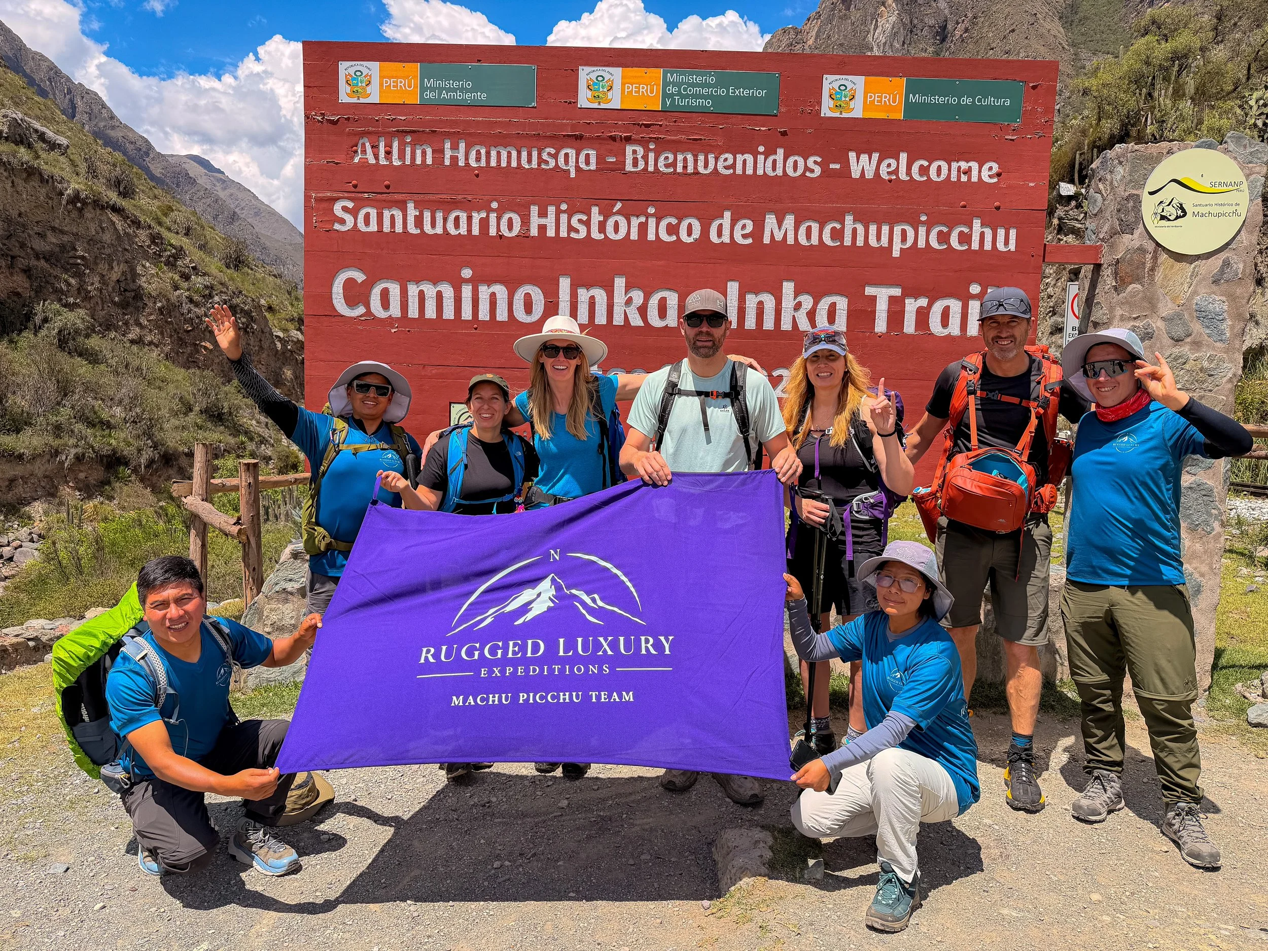 Team Begins the Inca Trail toward Machu Picchu