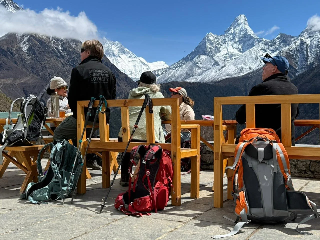Trekkers visit Tengboche Monastery &amp; 2nd Team Arrives in Kathmandu