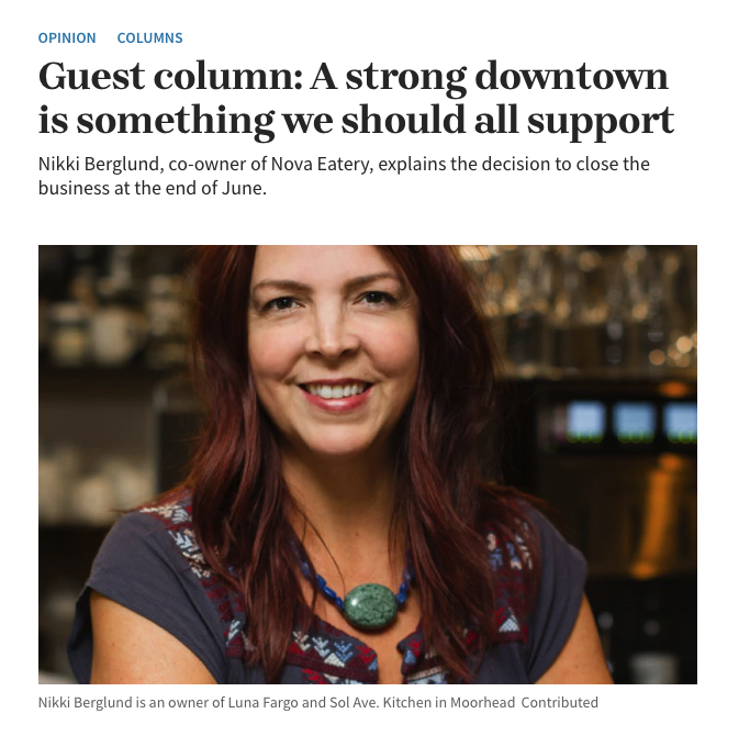 A Strong Downtown is Something We Should All Support
