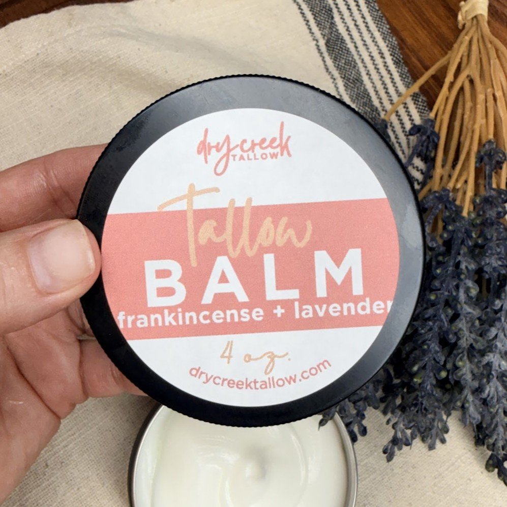 Tallow Balm - Frankincense + Lavender