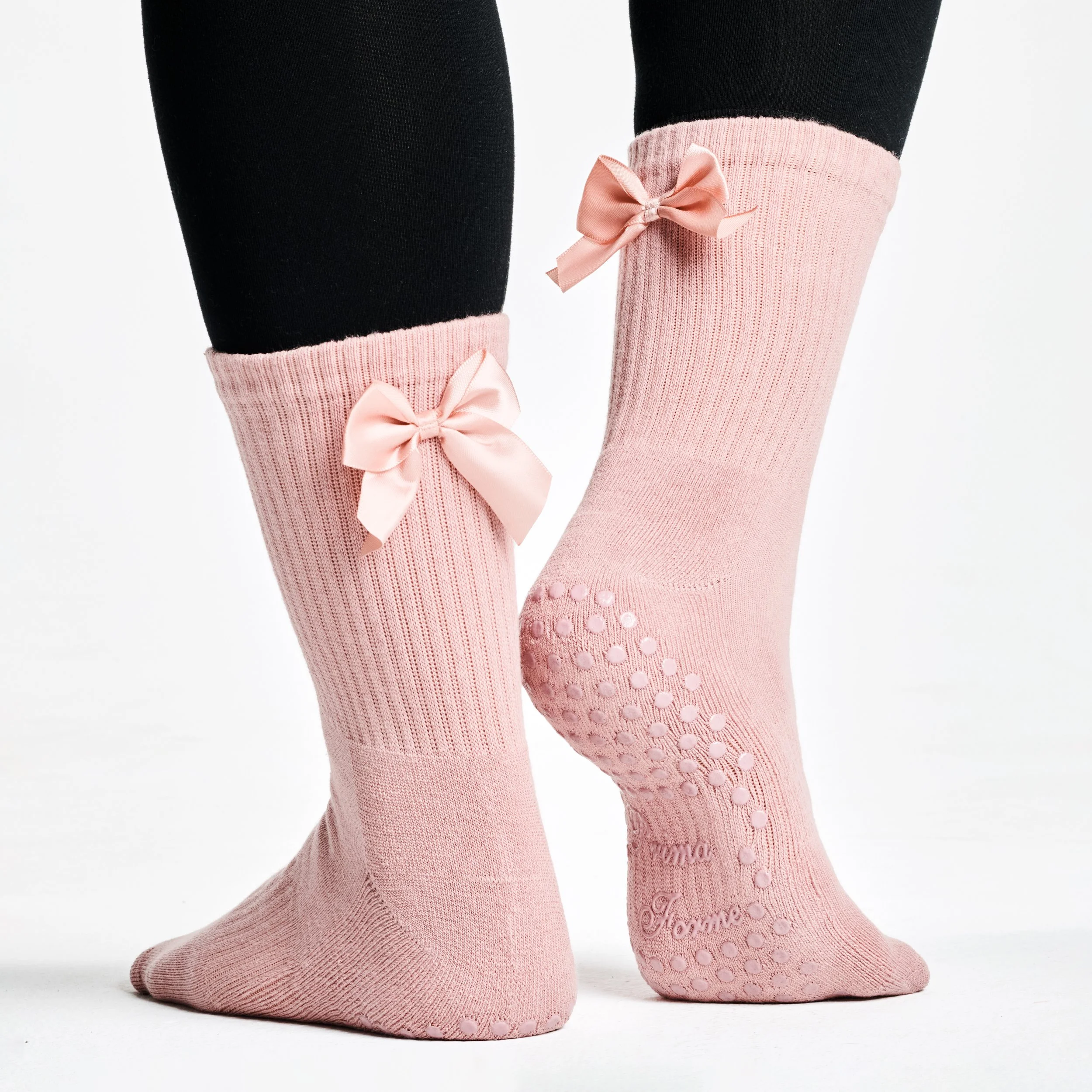 PrimaForme_DustyRoseBowSock_6.jpeg