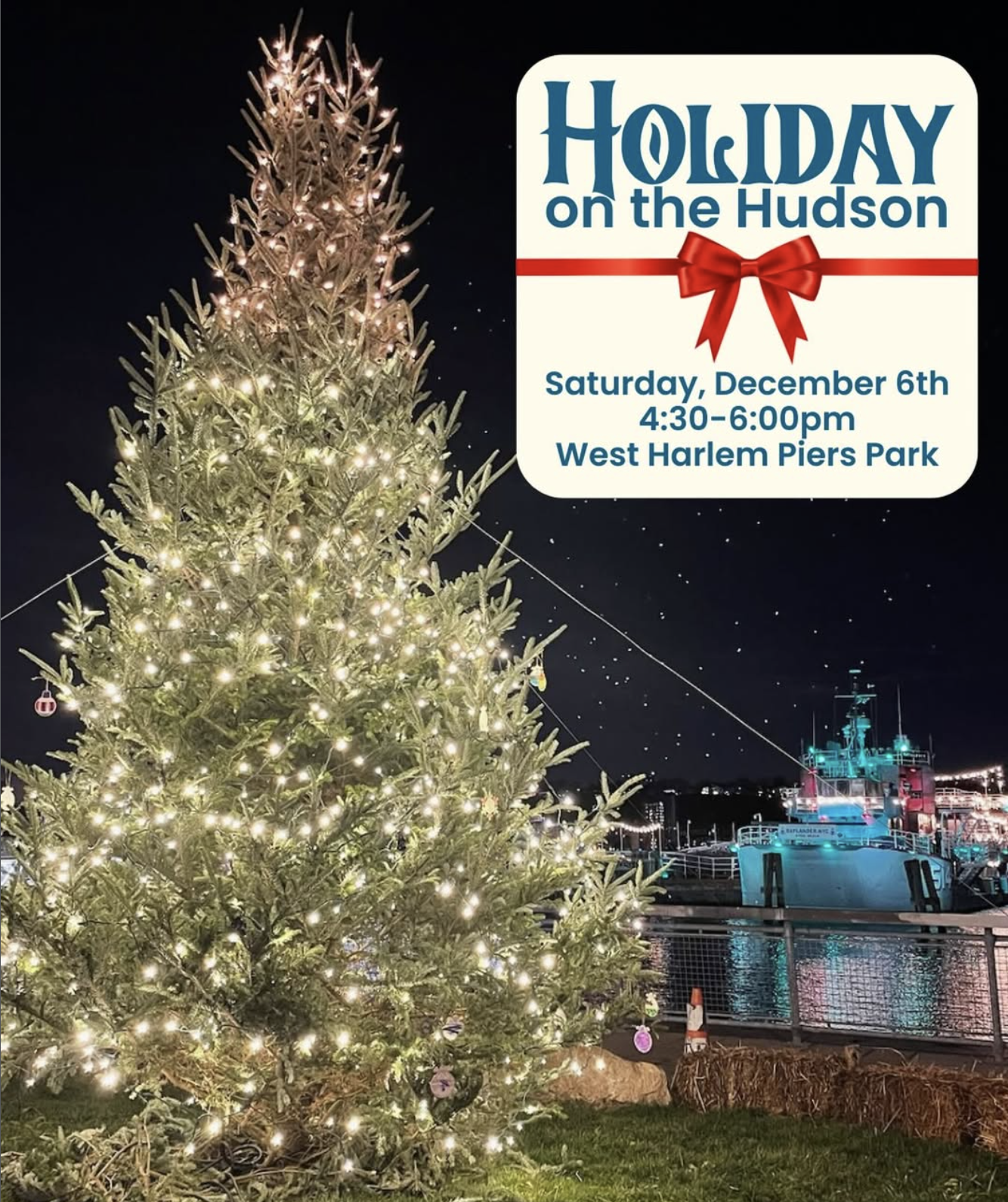 Holiday on the Hudson @ Riverside Park