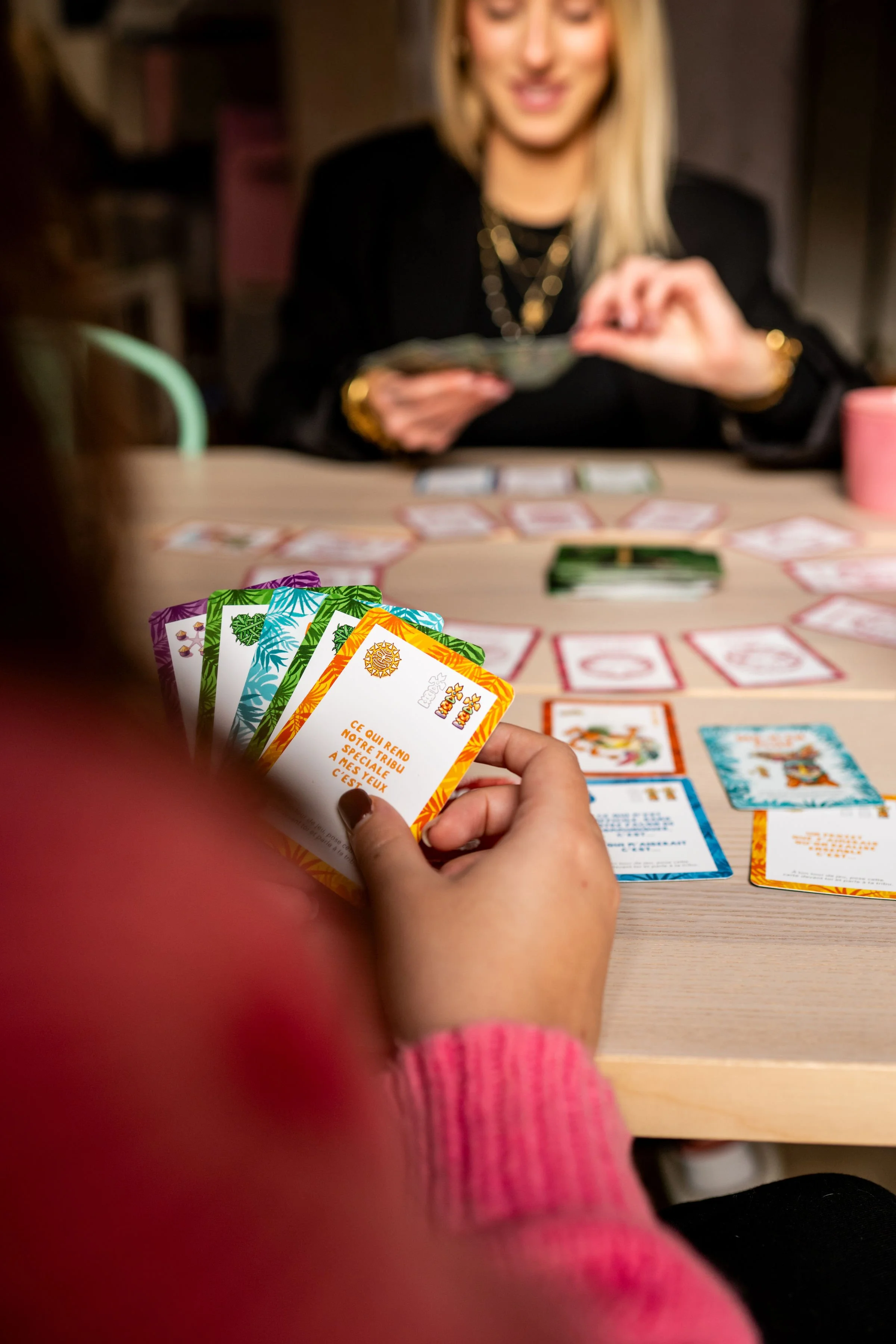Personnes entrain de jouer à Tribulations