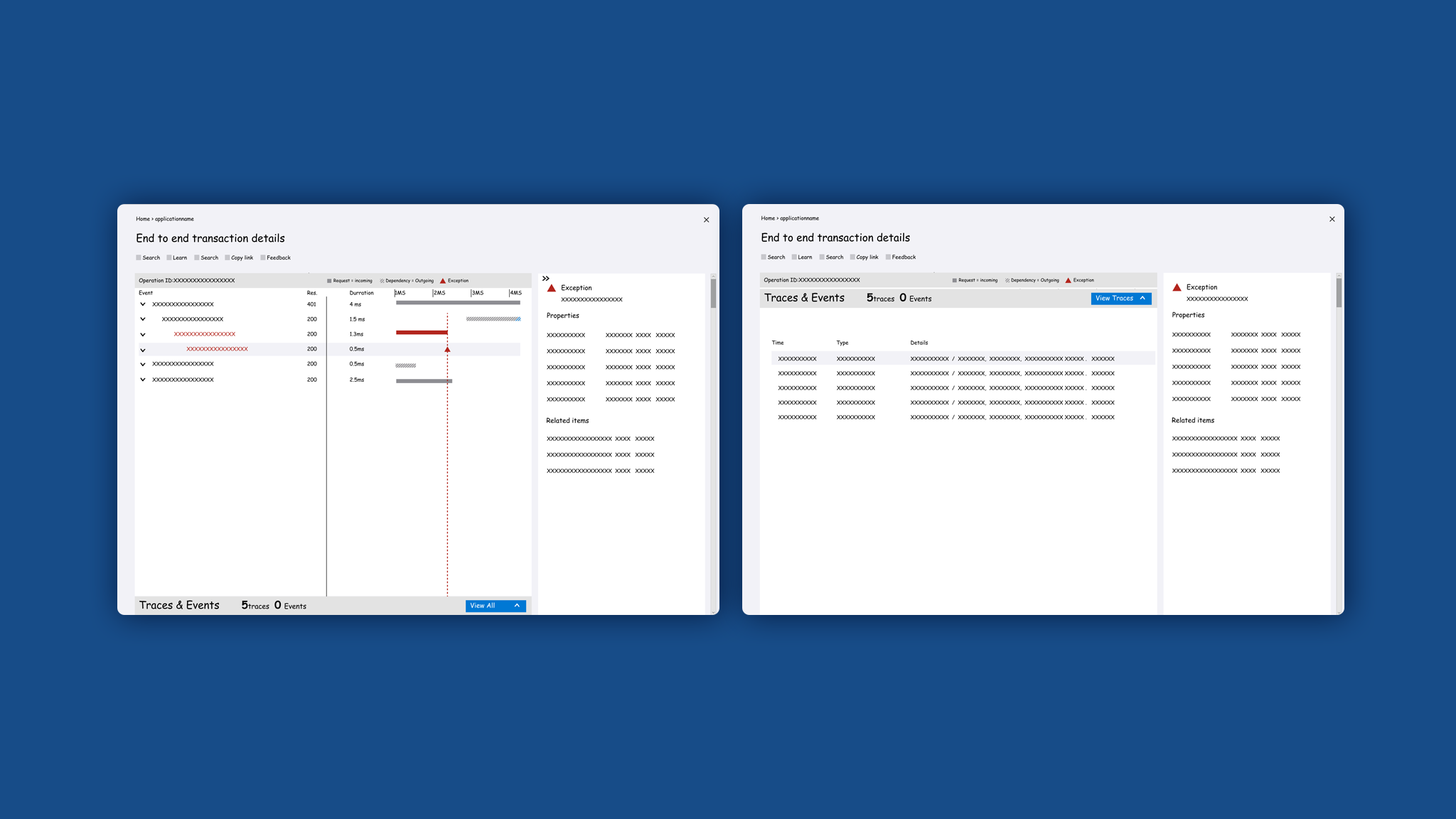 Azure End to End Transactions — DAVE ADAMS DESIGN