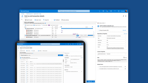 Azure End to End Transactions — DAVE ADAMS DESIGN